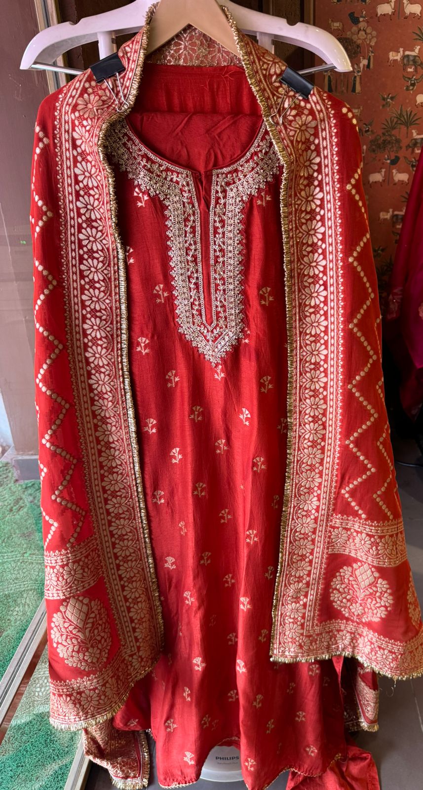 Pure Silk Unstitched Kurta