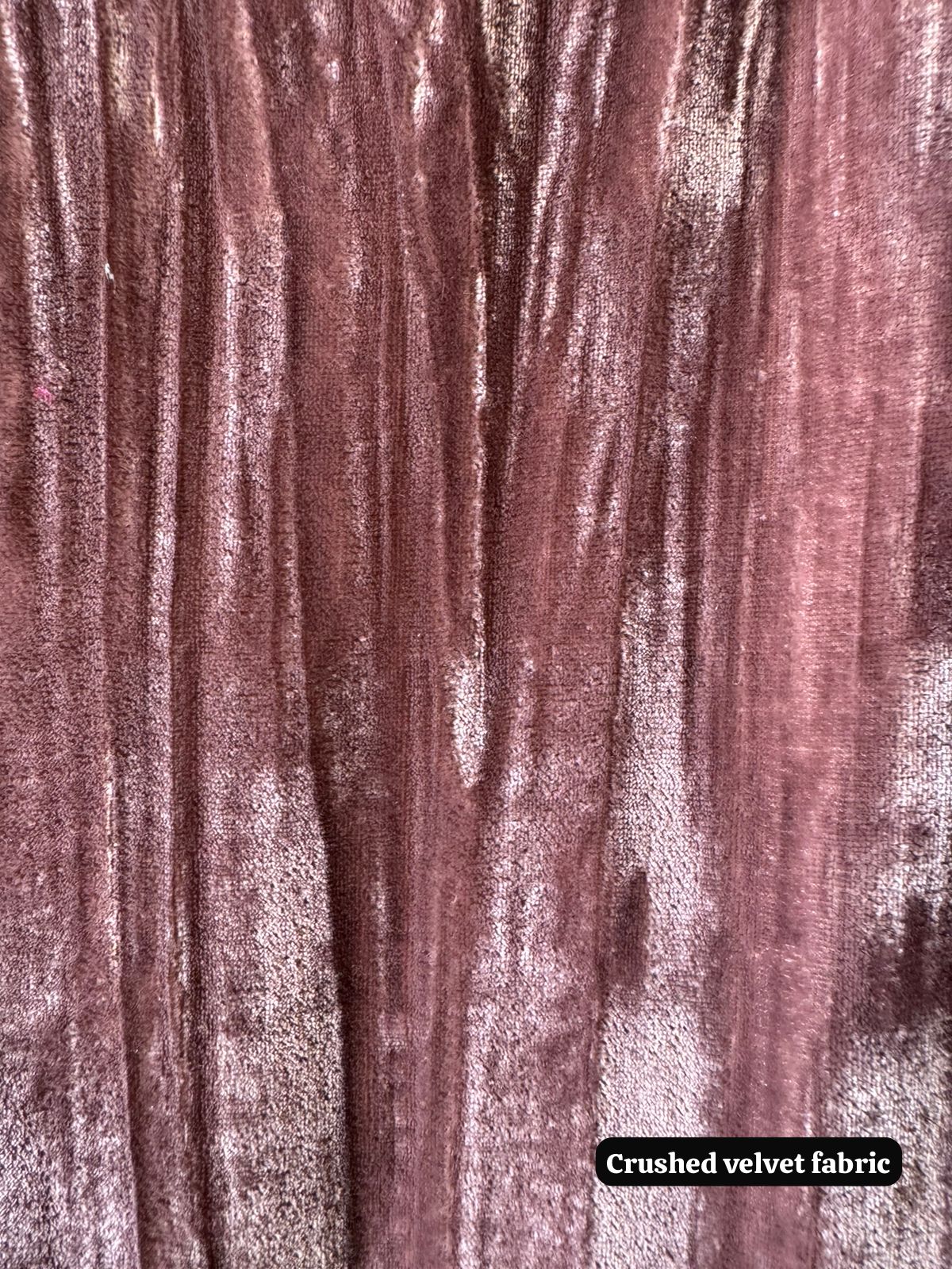 Crushed velvet unstitched Suits