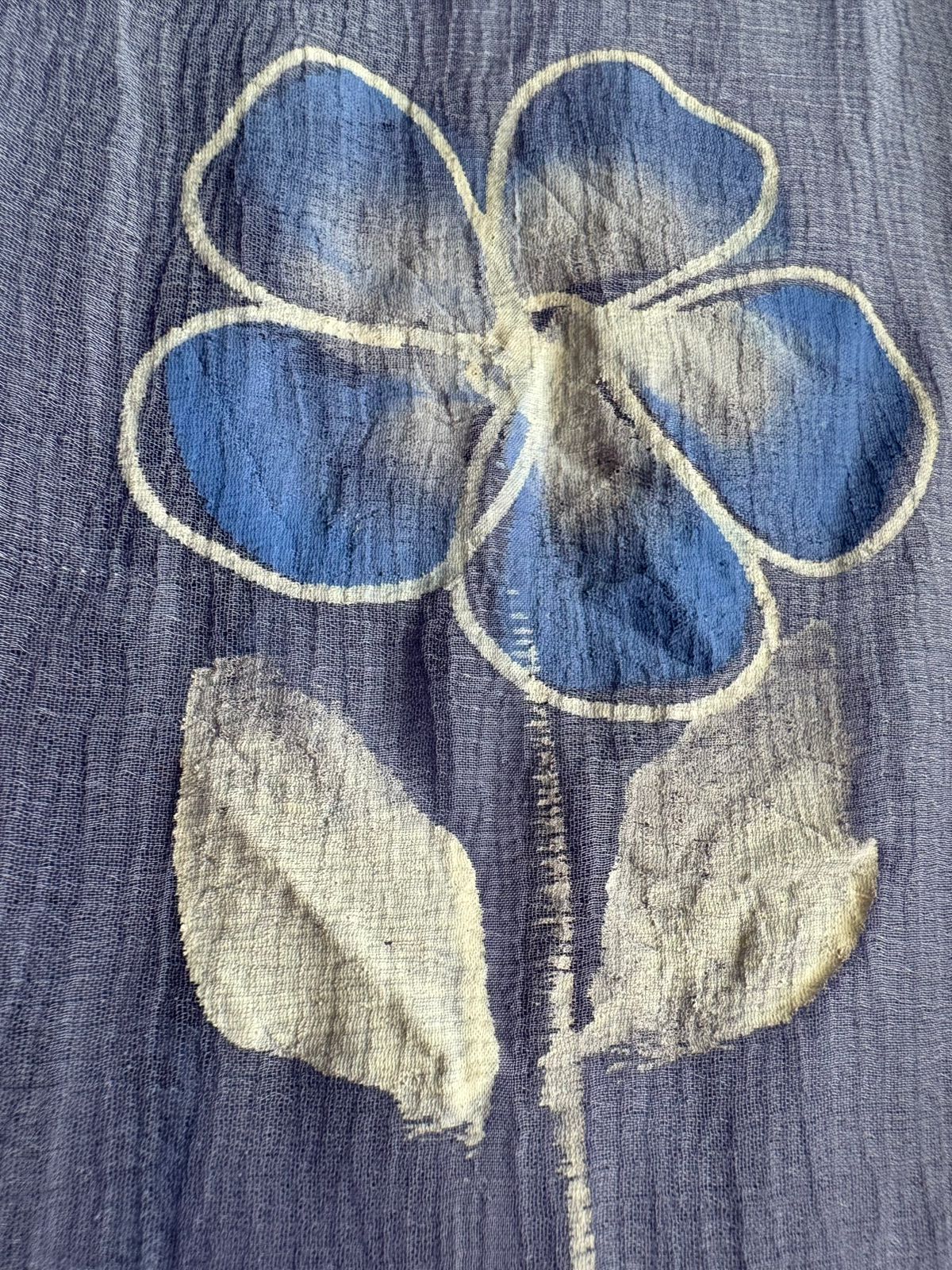 Cutwork crochia Designer front with cotton crochia lace