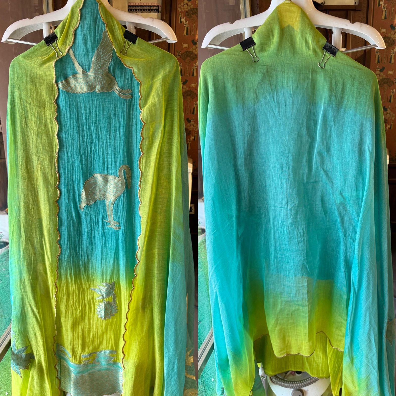 Pure mul ombre Unstitched shirt