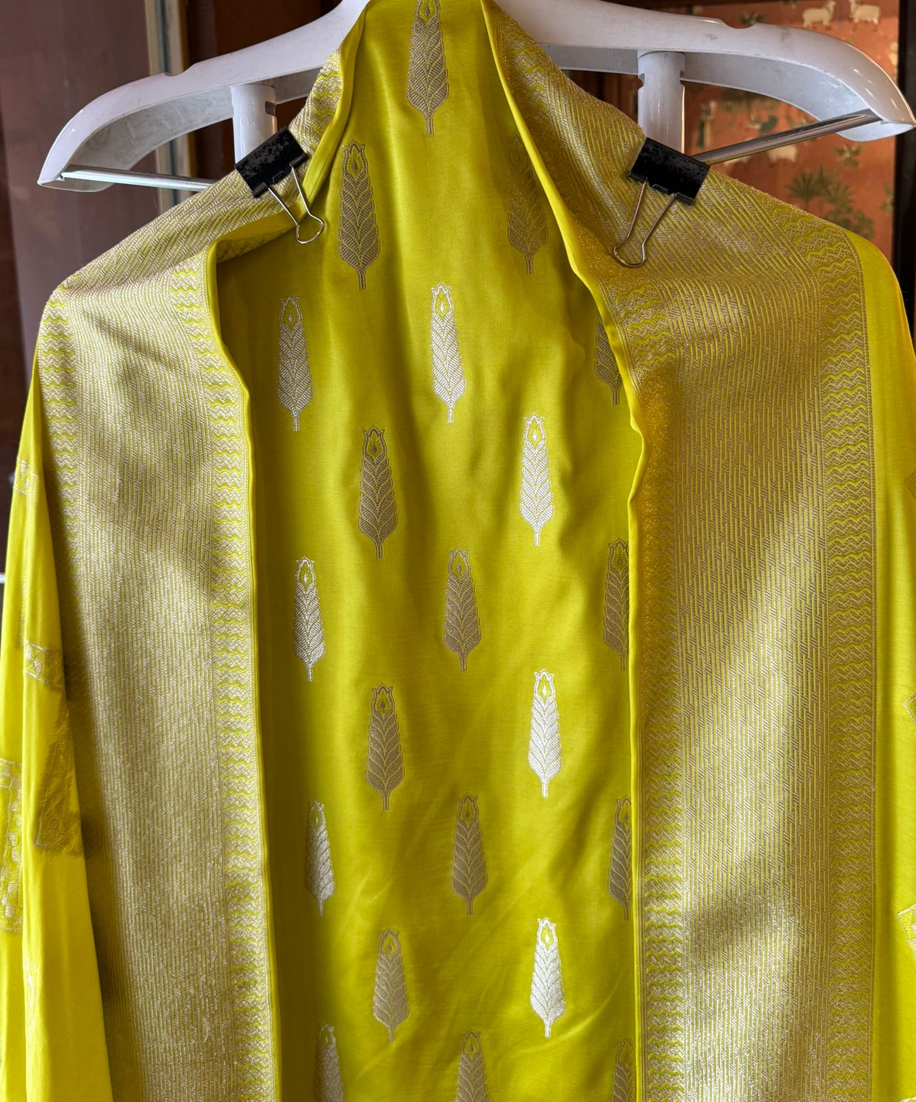 Shop Our New Butidar Banarsi silk Unstitched Suits fabrics