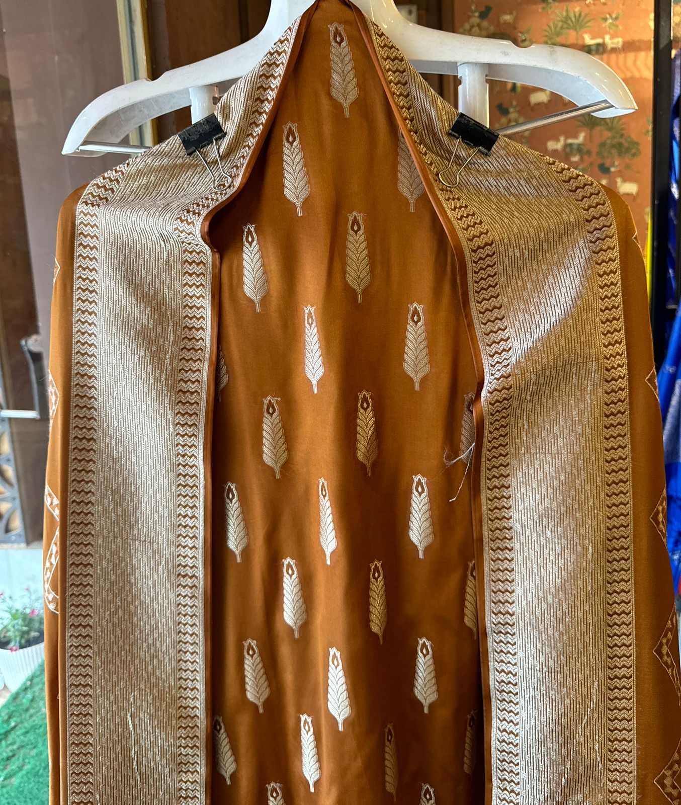 Shop Our New Butidar Banarsi silk Unstitched Suits fabrics