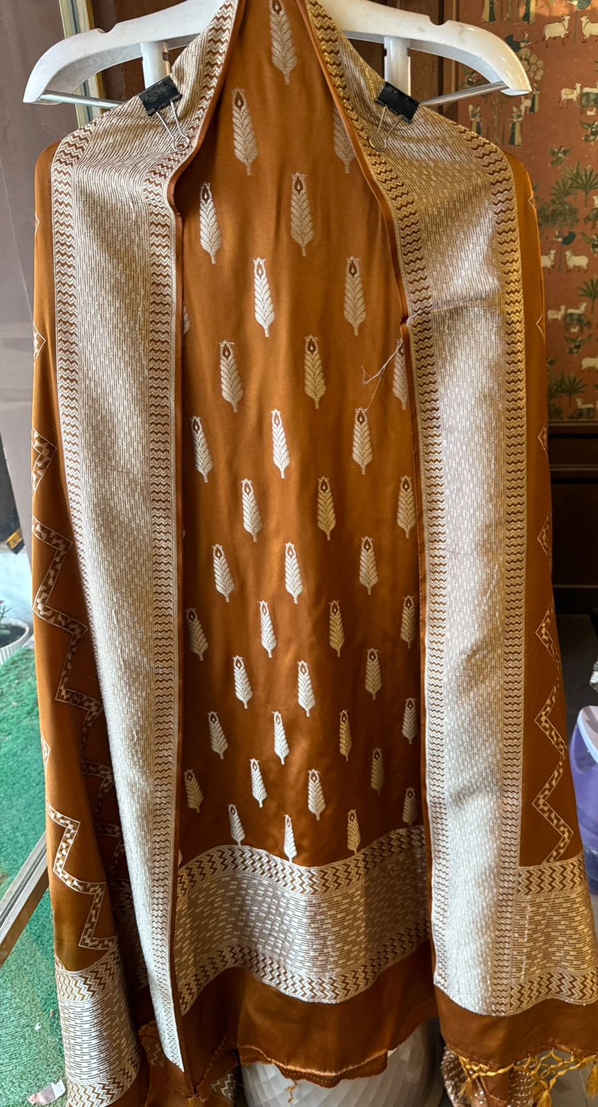 Shop Our New Butidar Banarsi silk Unstitched Suits fabrics