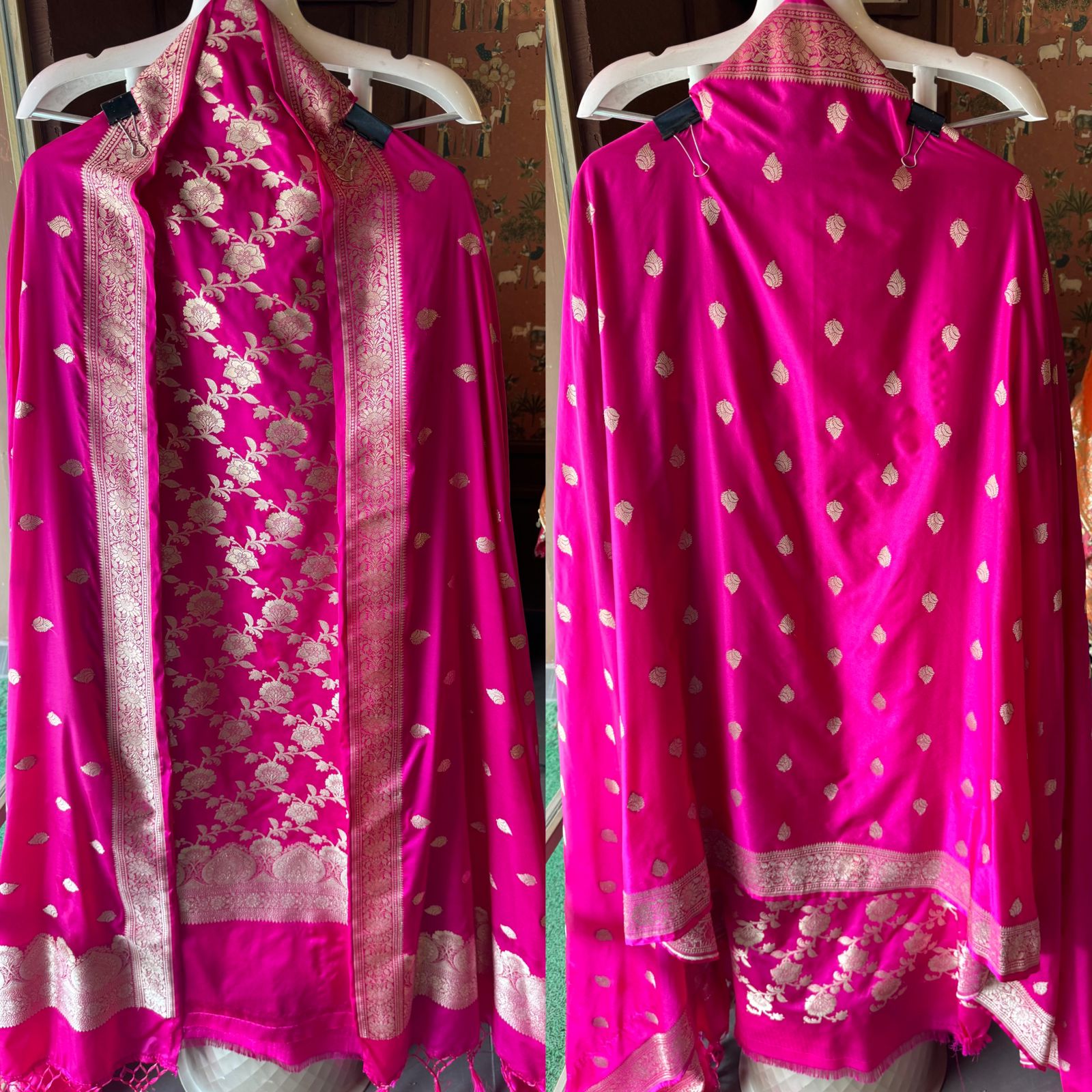 Shop Our New Butidar Banarsi silk Unstitched Suits fabrics