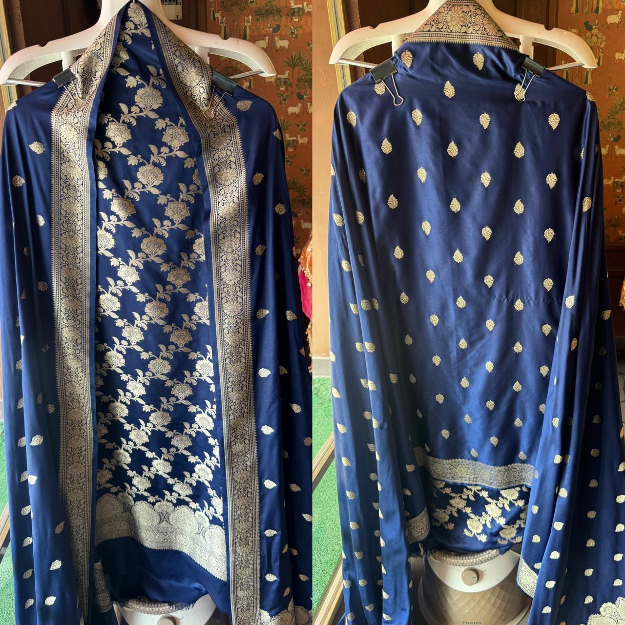 Shop Our New Butidar Banarsi silk Unstitched Suits fabrics