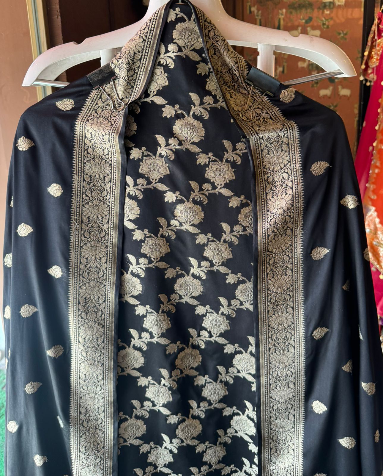 Shop Our New Butidar Banarsi silk Unstitched Suits fabrics