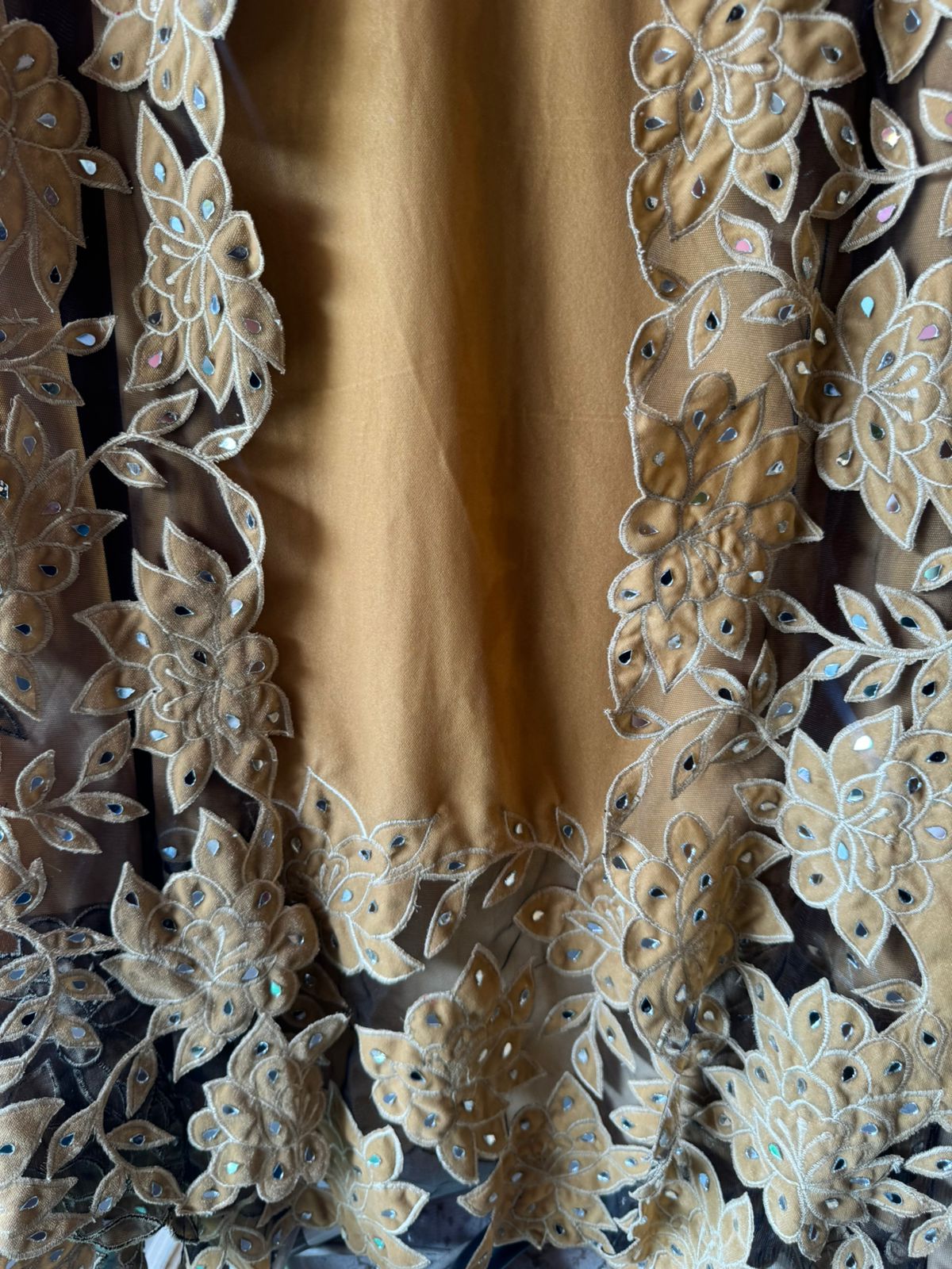 Pure silk velvet Unstitched shirt