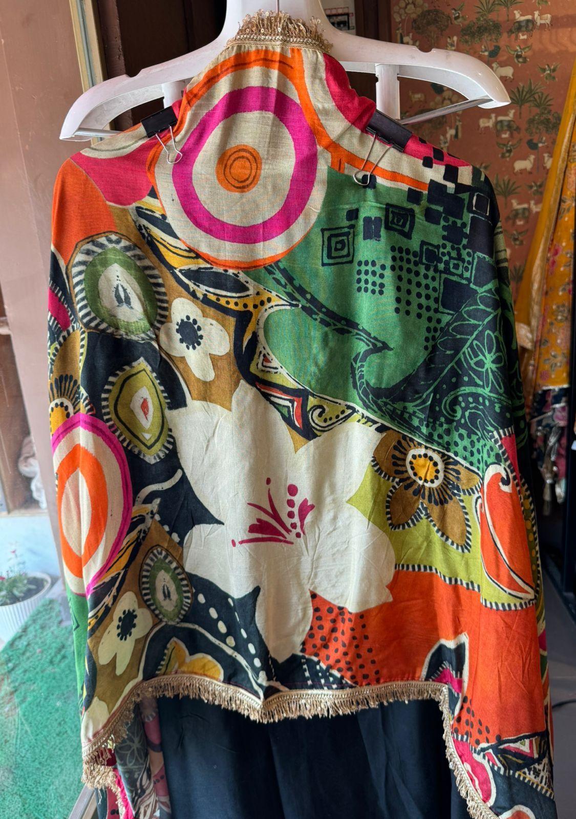 Pure Silk Unstitched kurta