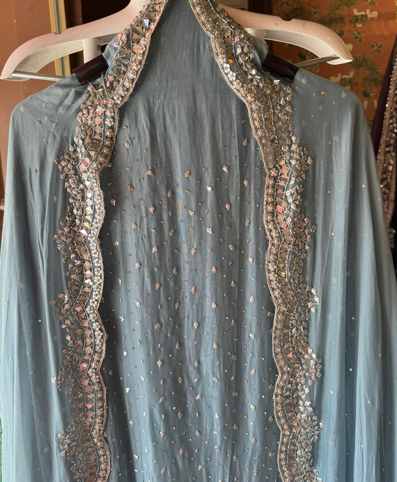 Soft organza Shirt Unstitched