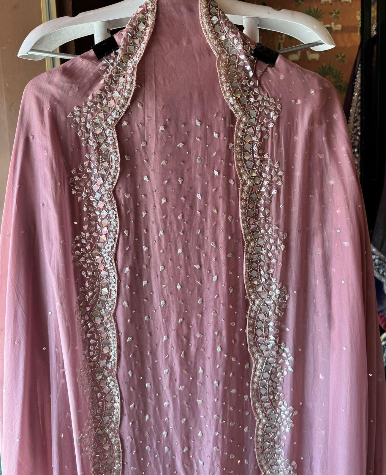 Soft organza Shirt Unstitched