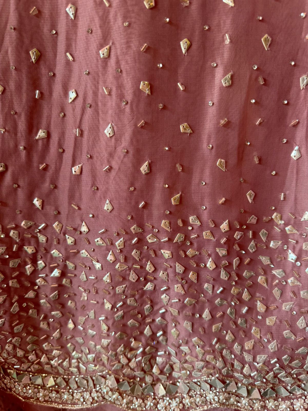 Soft organza Shirt Unstitched