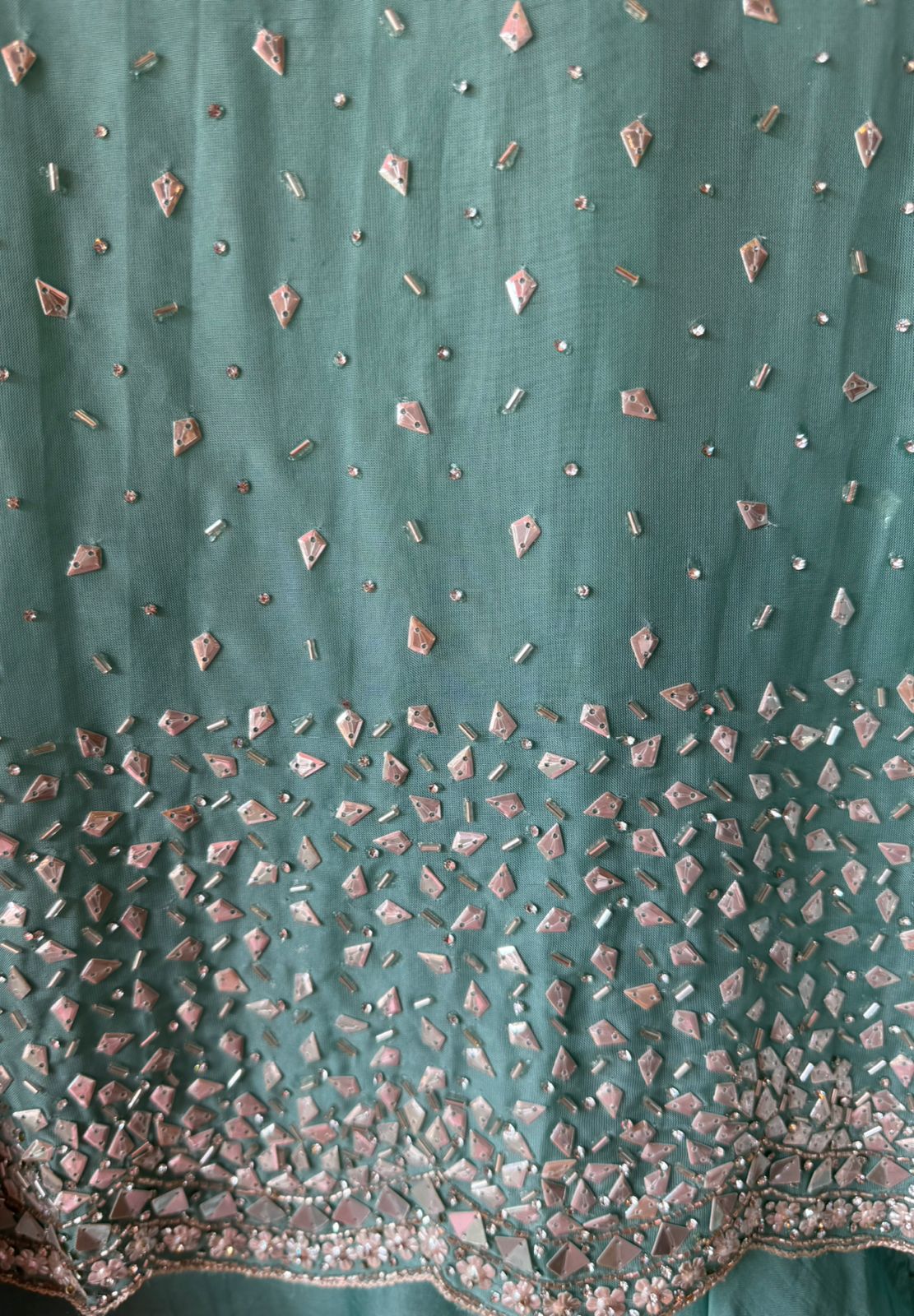 Soft organza Shirt Unstitched