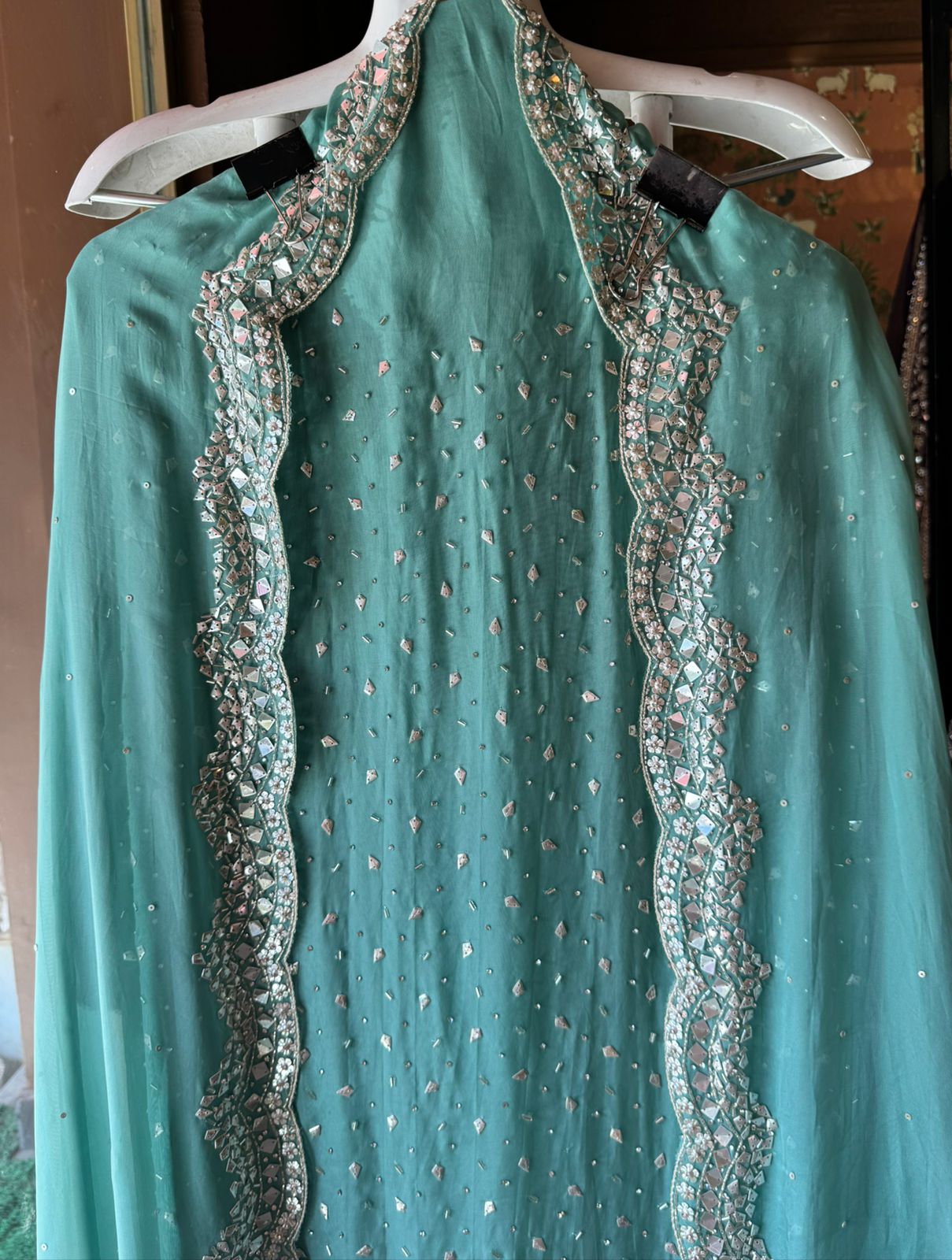 Soft organza Shirt Unstitched