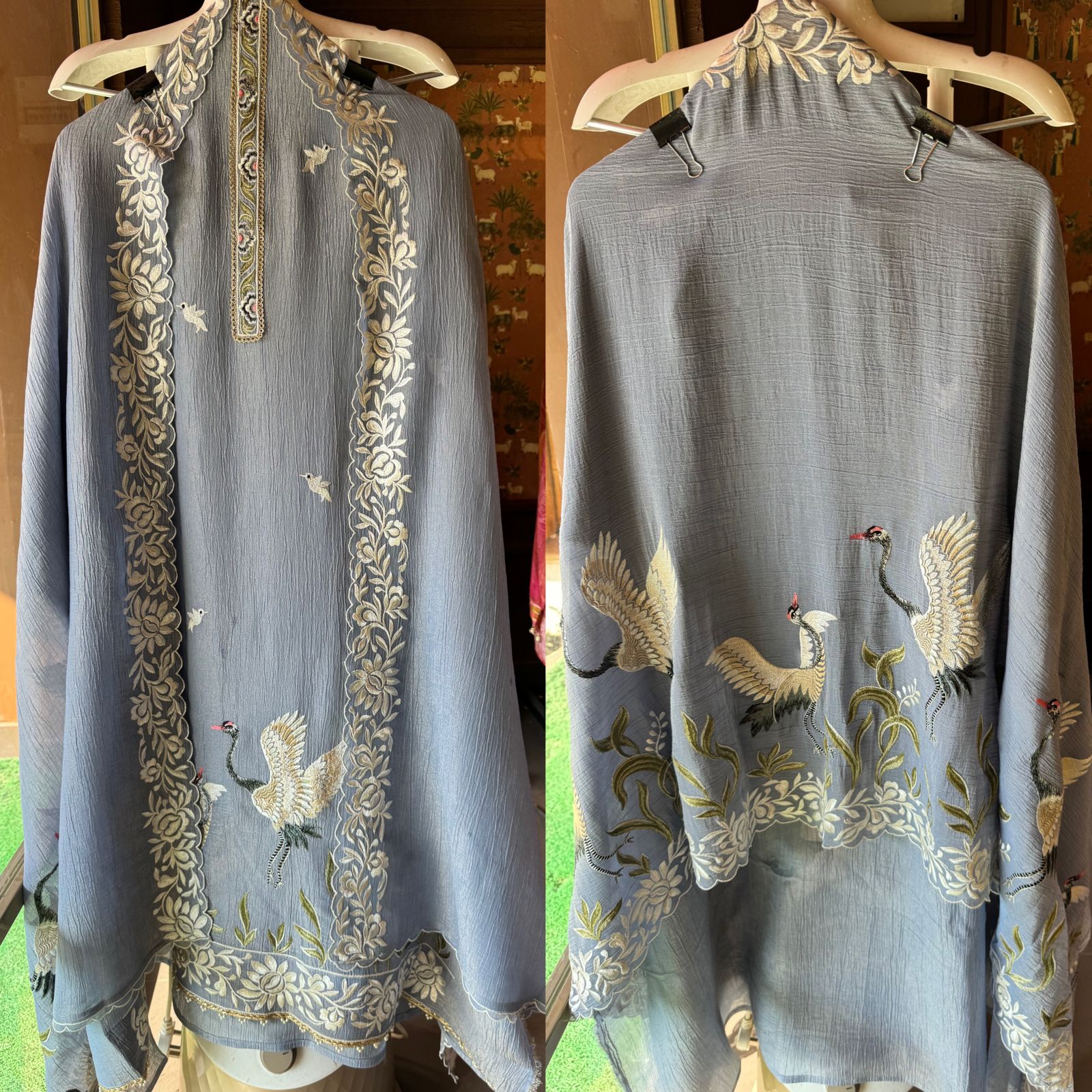 Pure Crushed tissue  Shirt