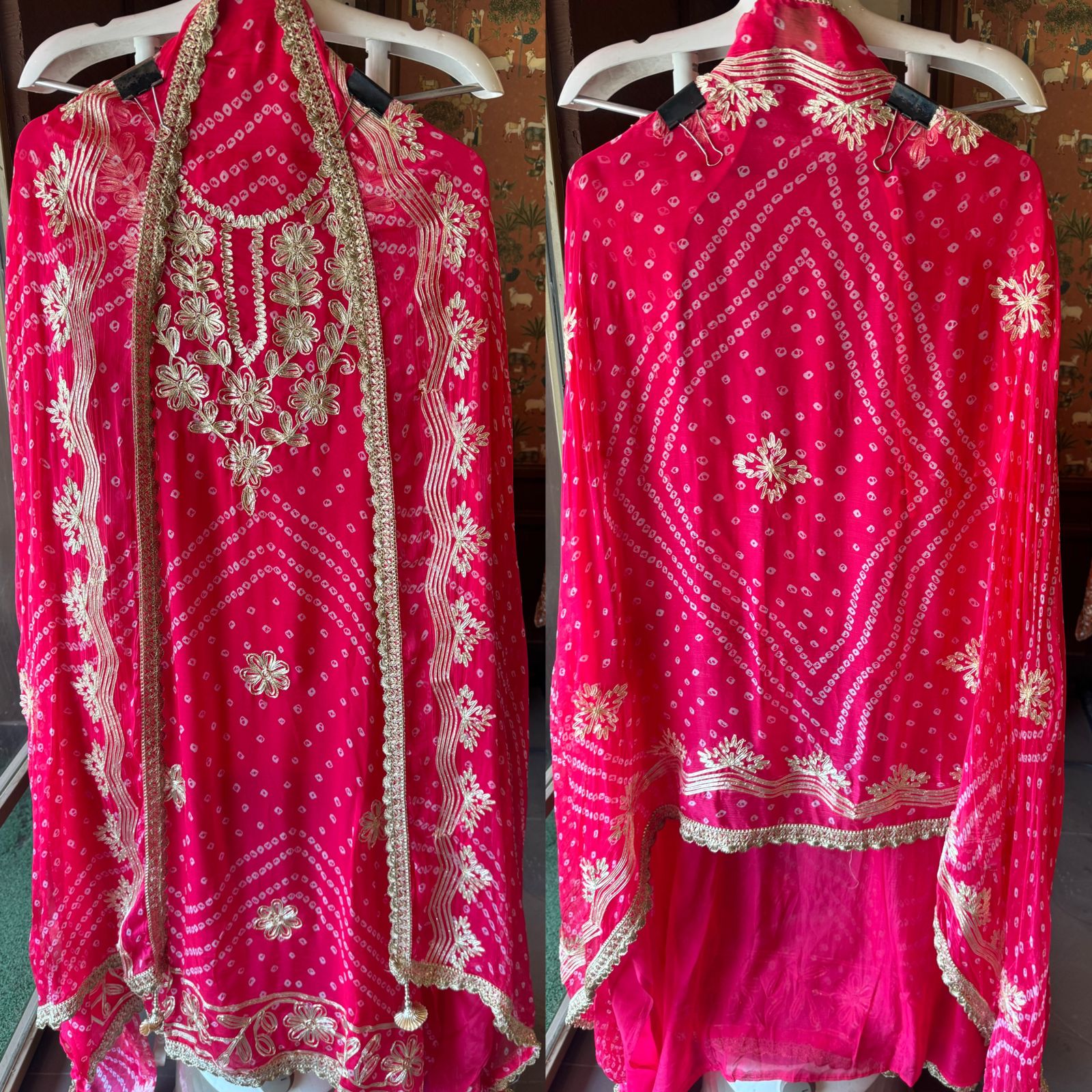 Soft organza unstitched shirt