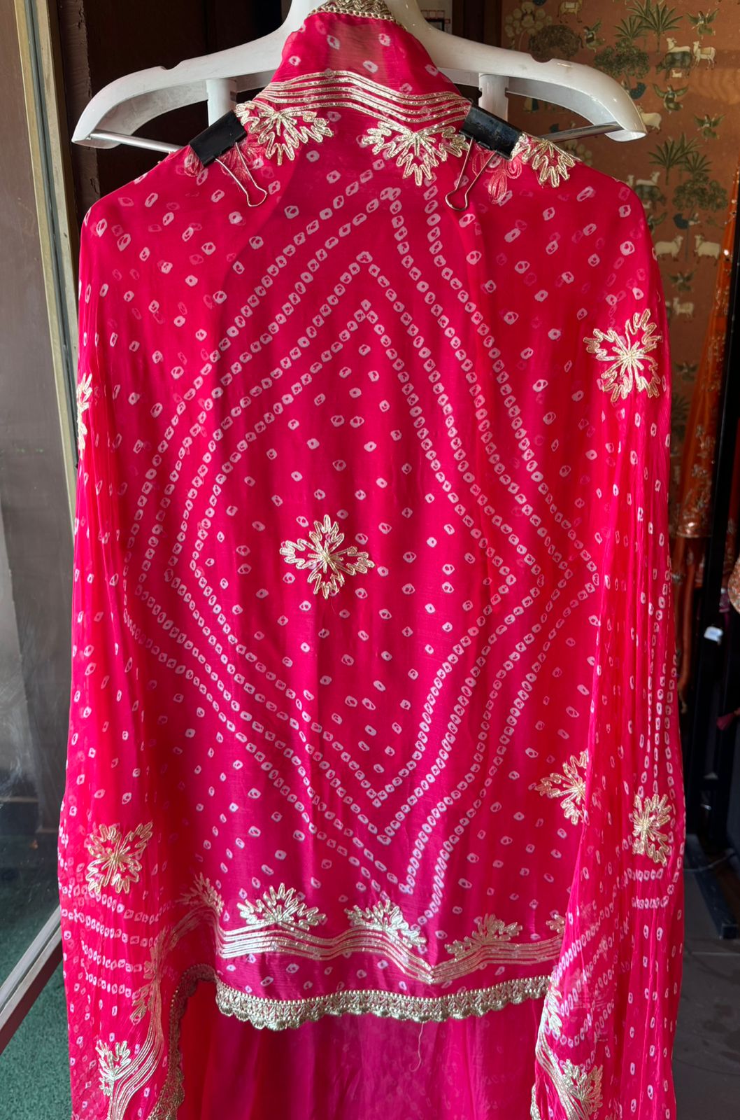 Soft organza unstitched shirt