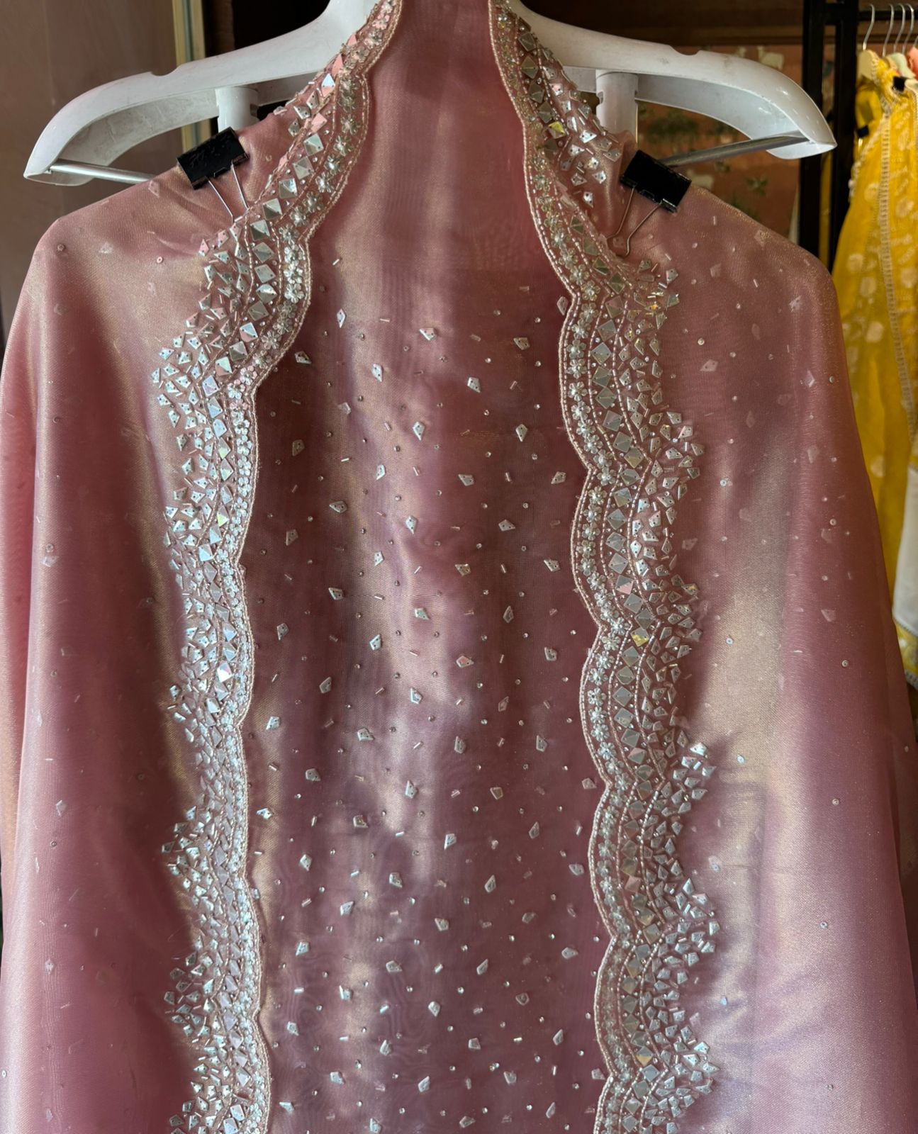 Pure Tissue Shirt Unstitched shirt