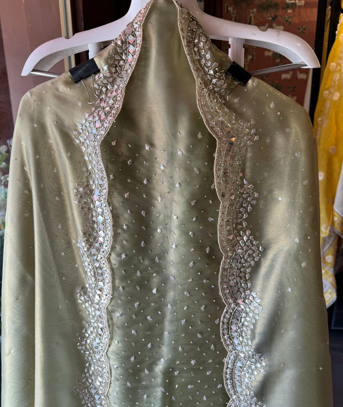 Pure Tissue Shirt Unstitched shirt