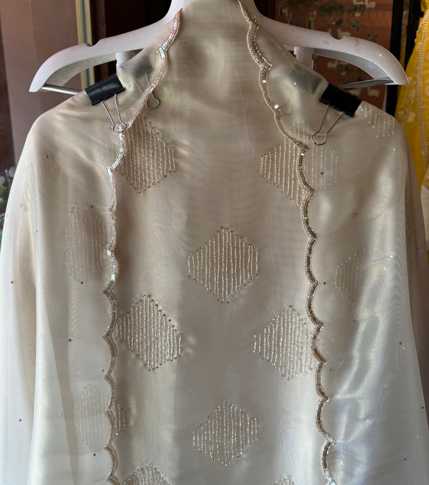 Pure Tissue Shirt Unstitched shirt