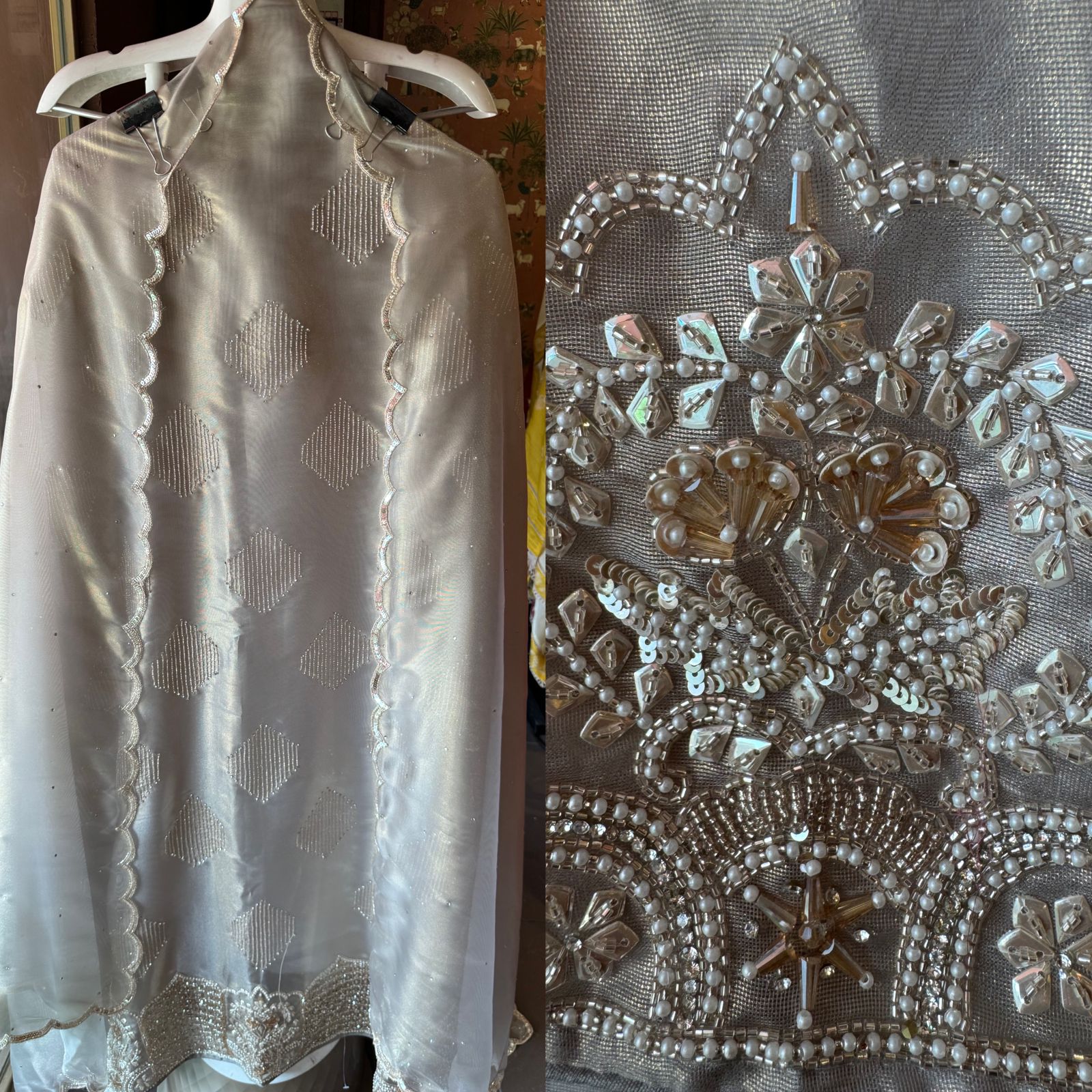 Pure Tissue Shirt Unstitched shirt