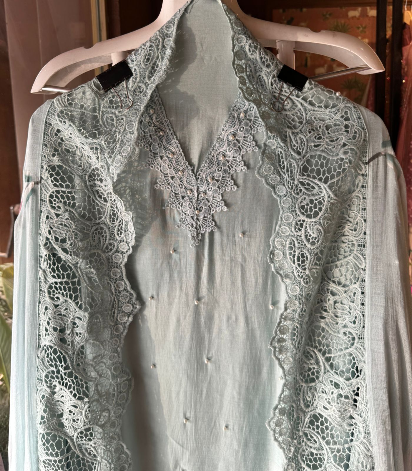 Cotton silk  Unstitched suit piece