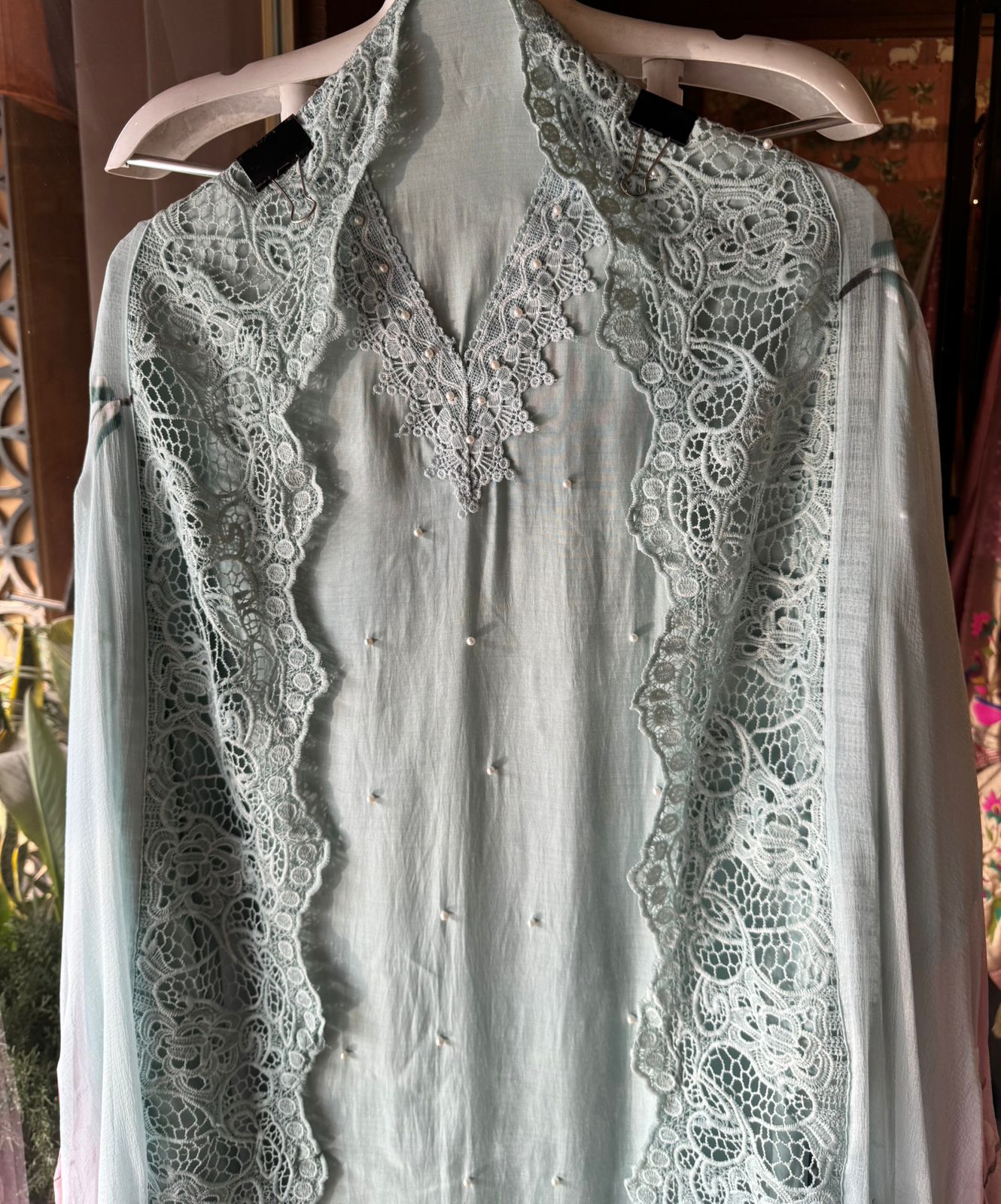 Cotton silk  Unstitched suit piece