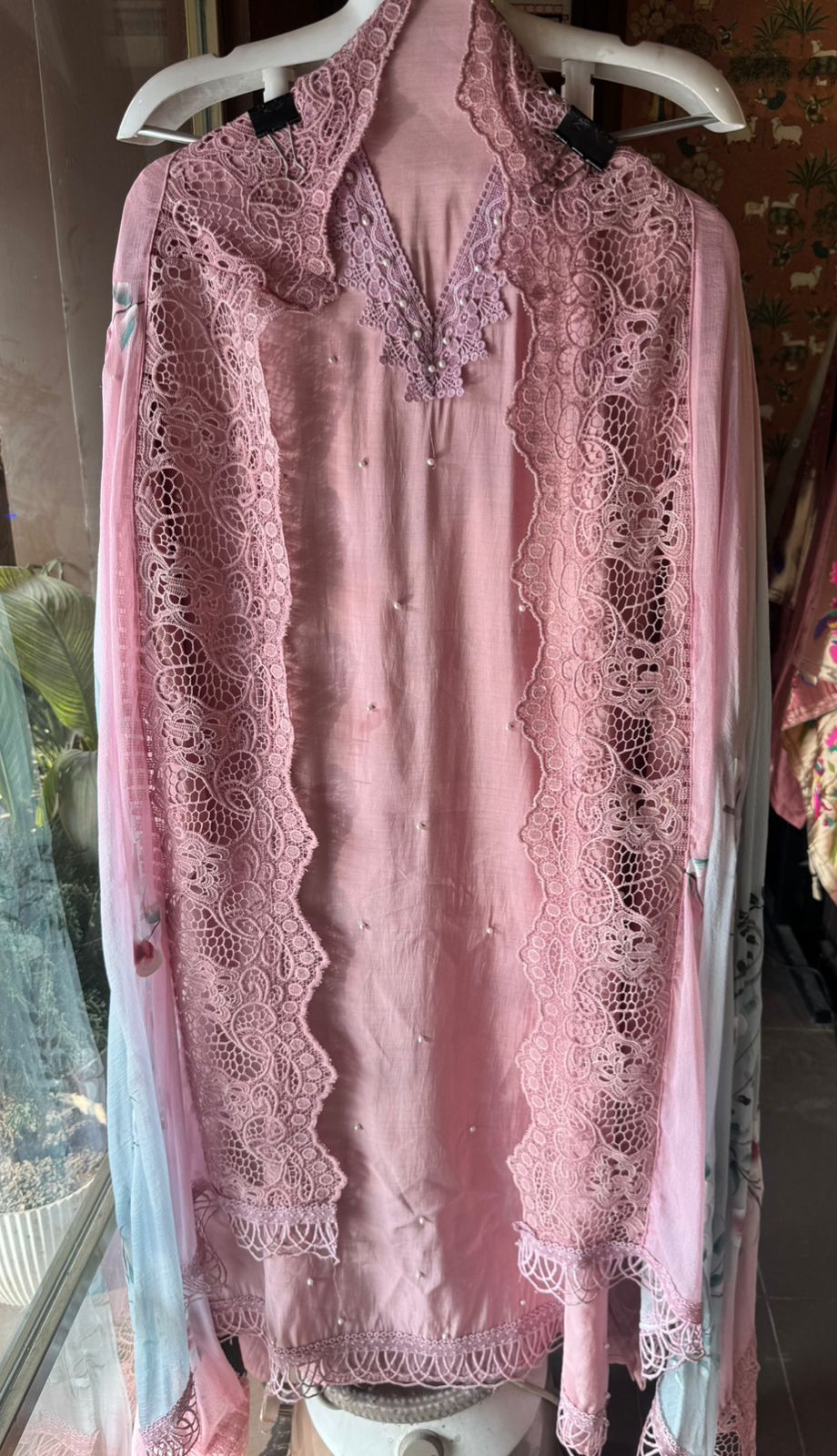 Cotton silk  Unstitched suit piece