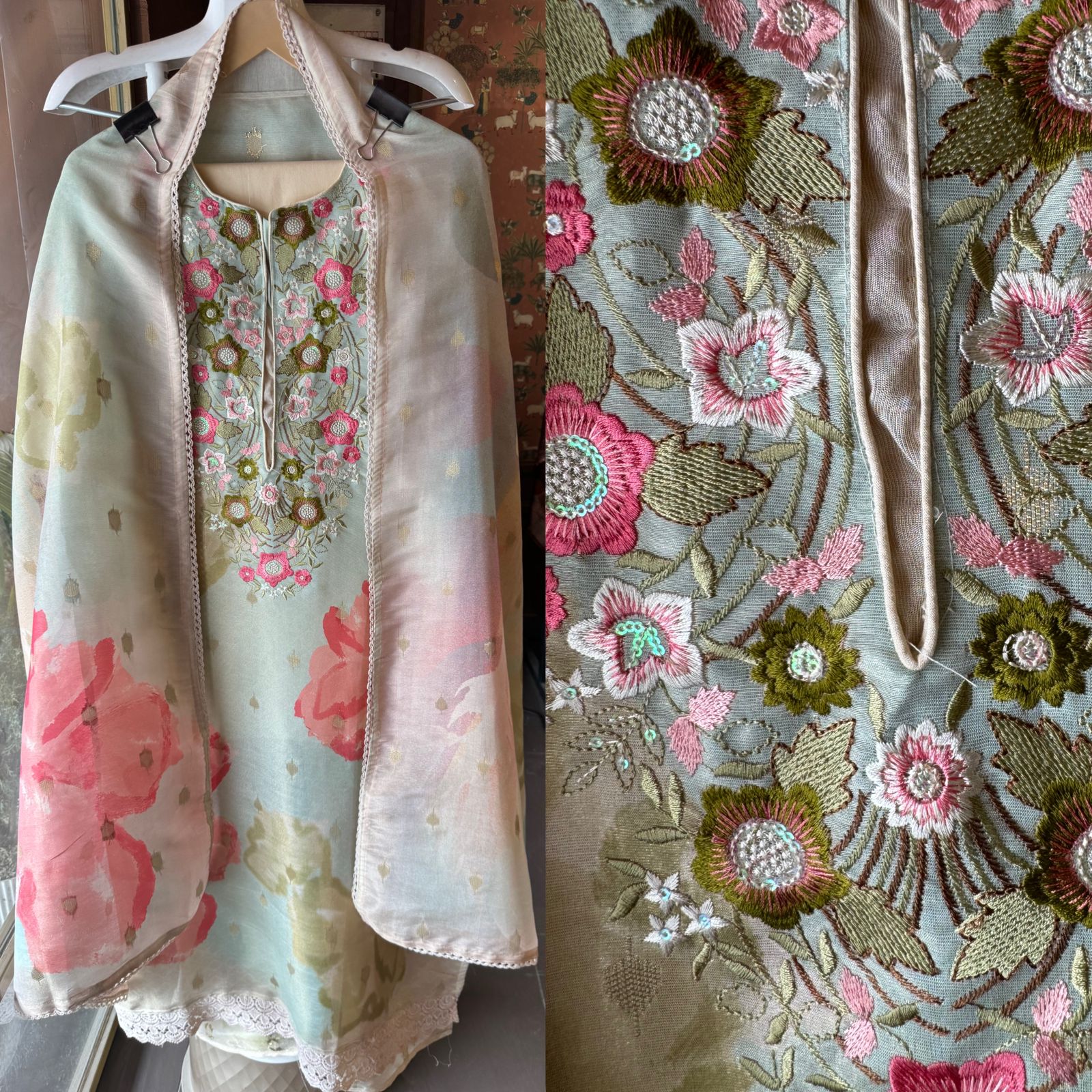 Cotton linen digital printed Shirt