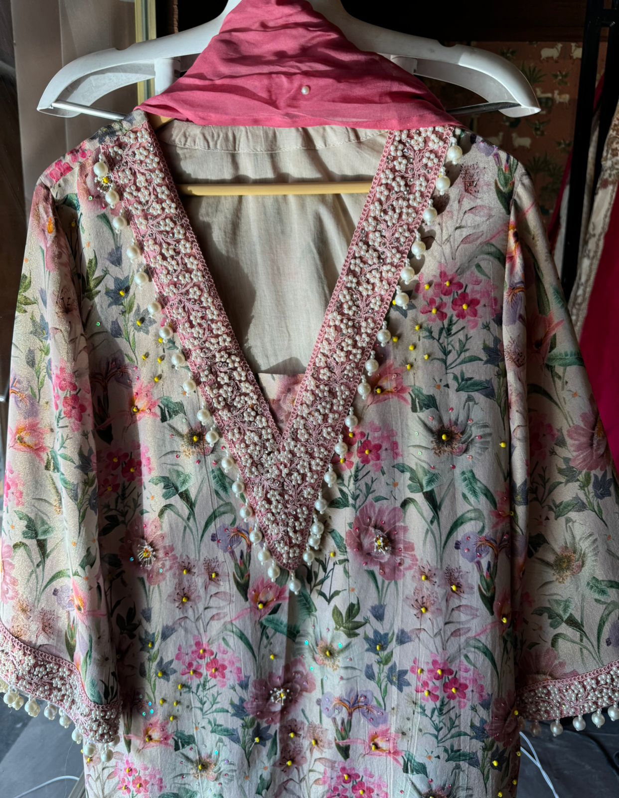 Pure digital printed Tissue Shirt