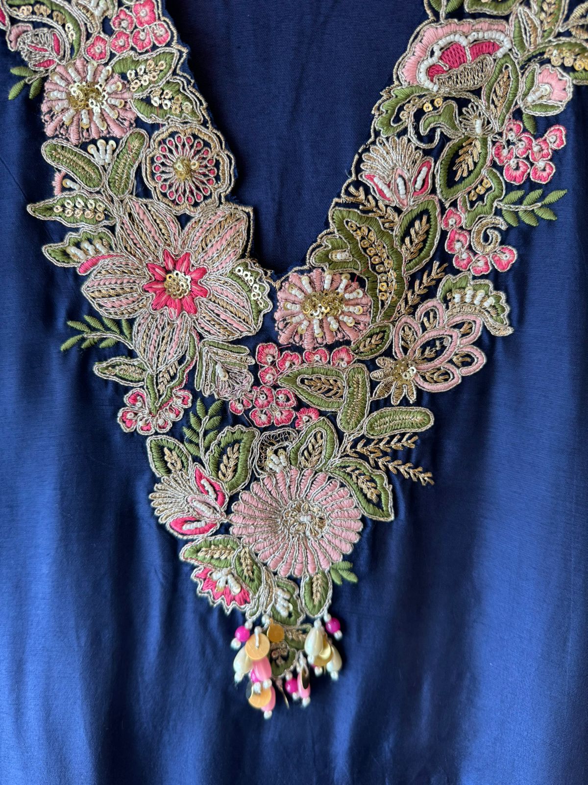 Pure Silk Unstitched shirt