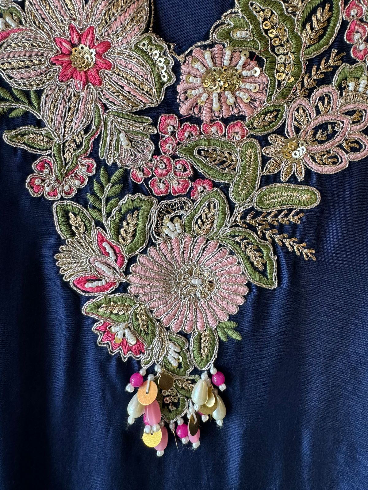 Pure Silk Unstitched shirt