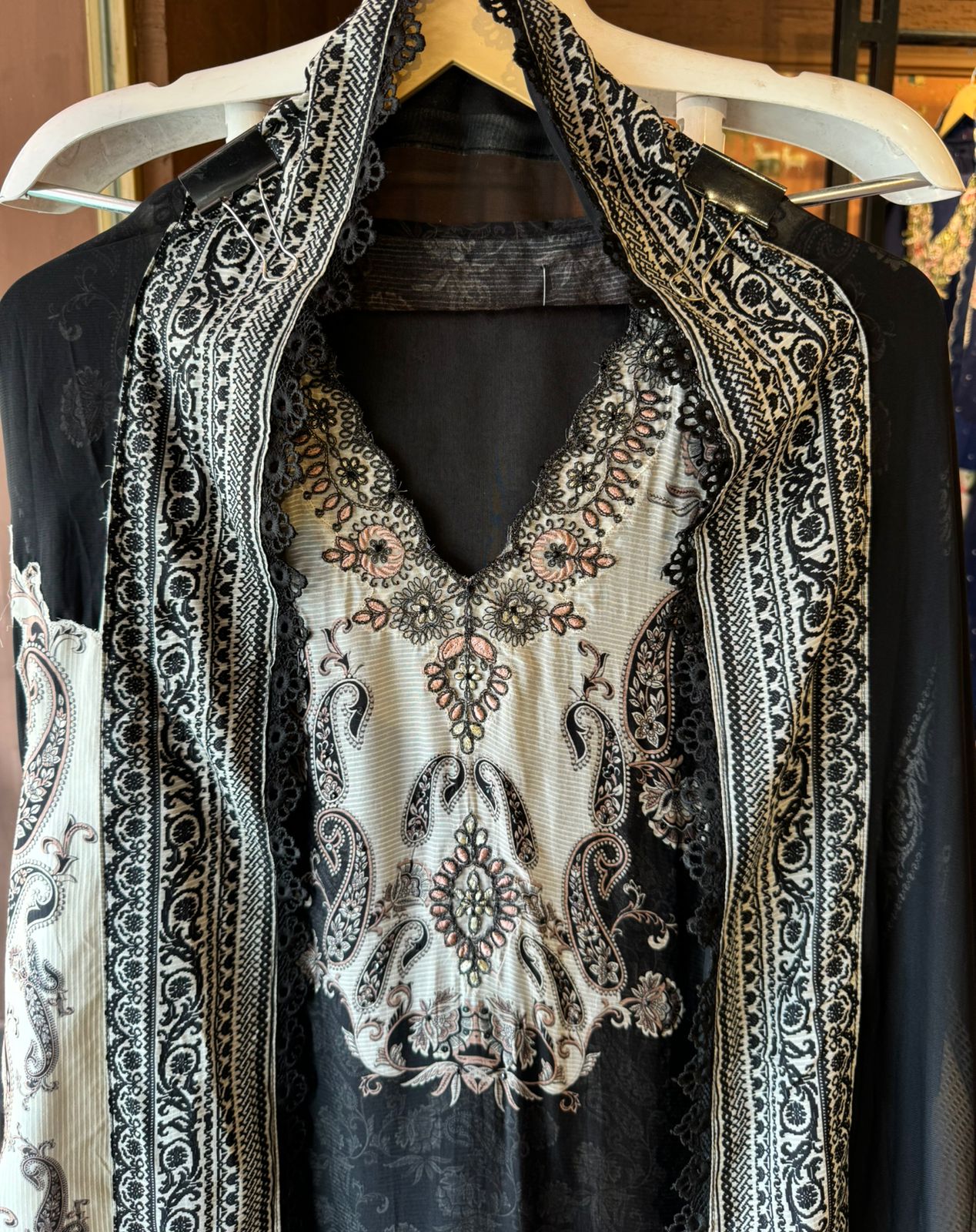 Pure Dry Silk Digital Printed Unstitched suit