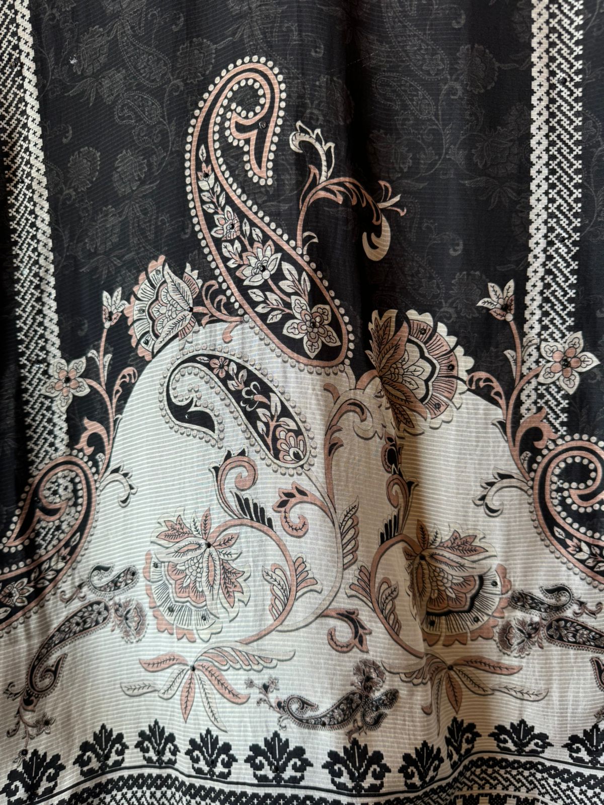 Pure Dry Silk Digital Printed Unstitched suit