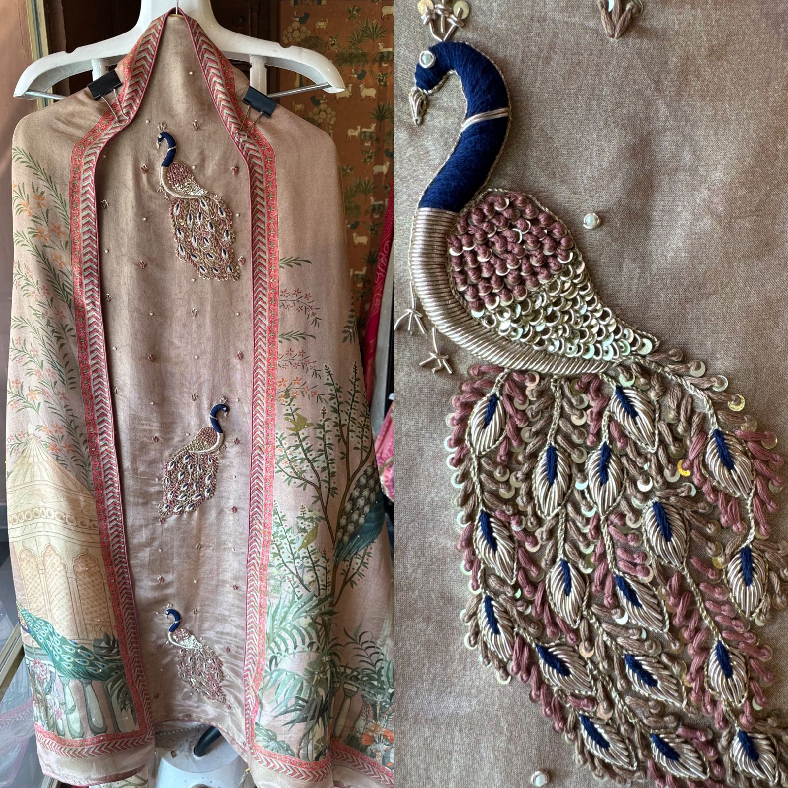 Pure kanjivaram silk Suit