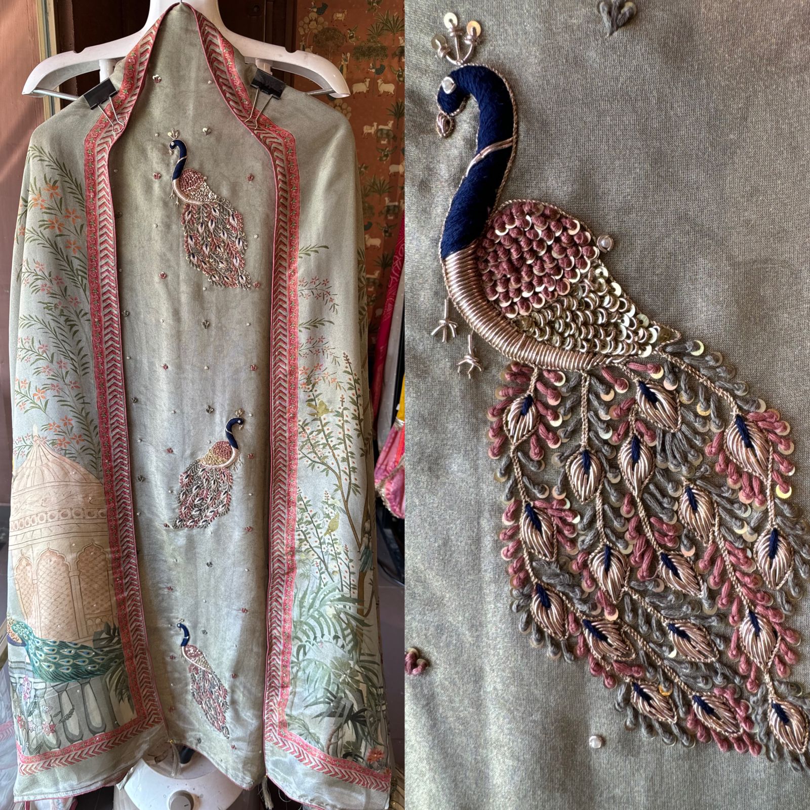 Pure kanjivaram silk Suit