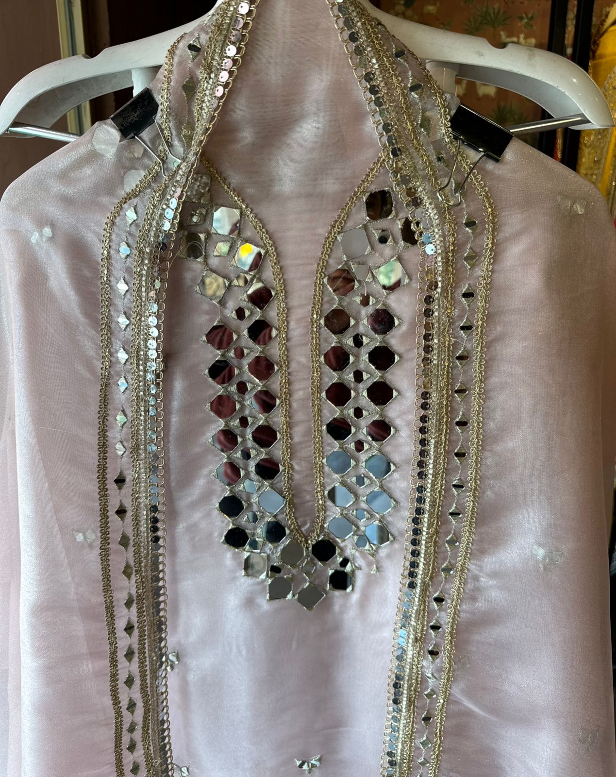 Shop our latest Mirror work tissue suits