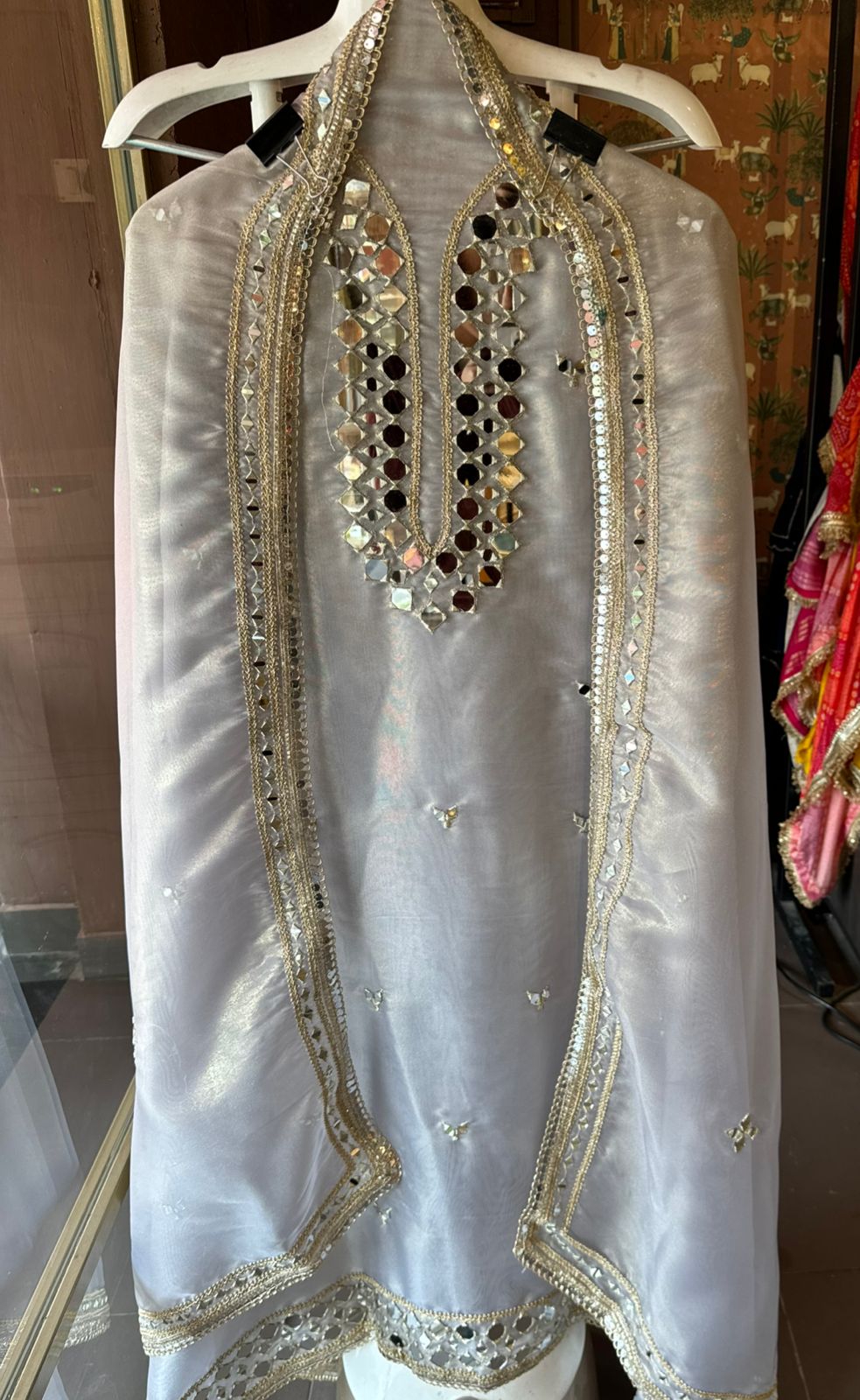 Shop our latest Mirror work tissue suits