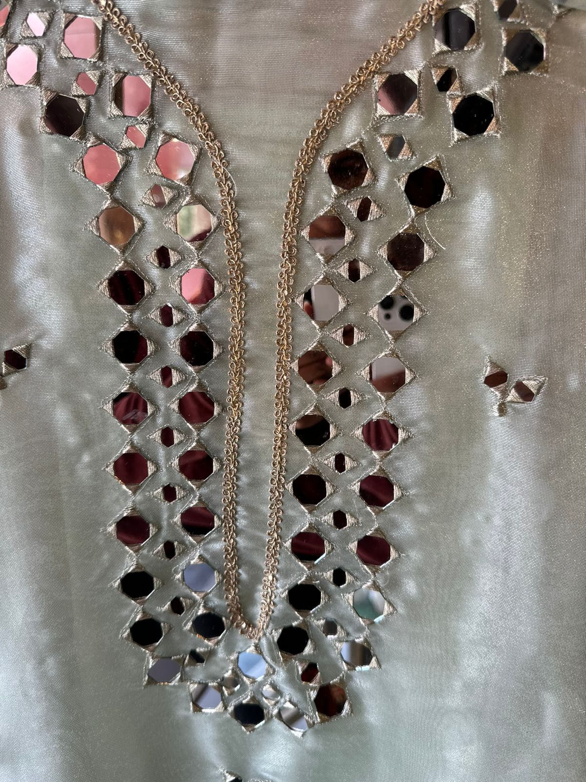 Shop our latest Mirror work tissue suits