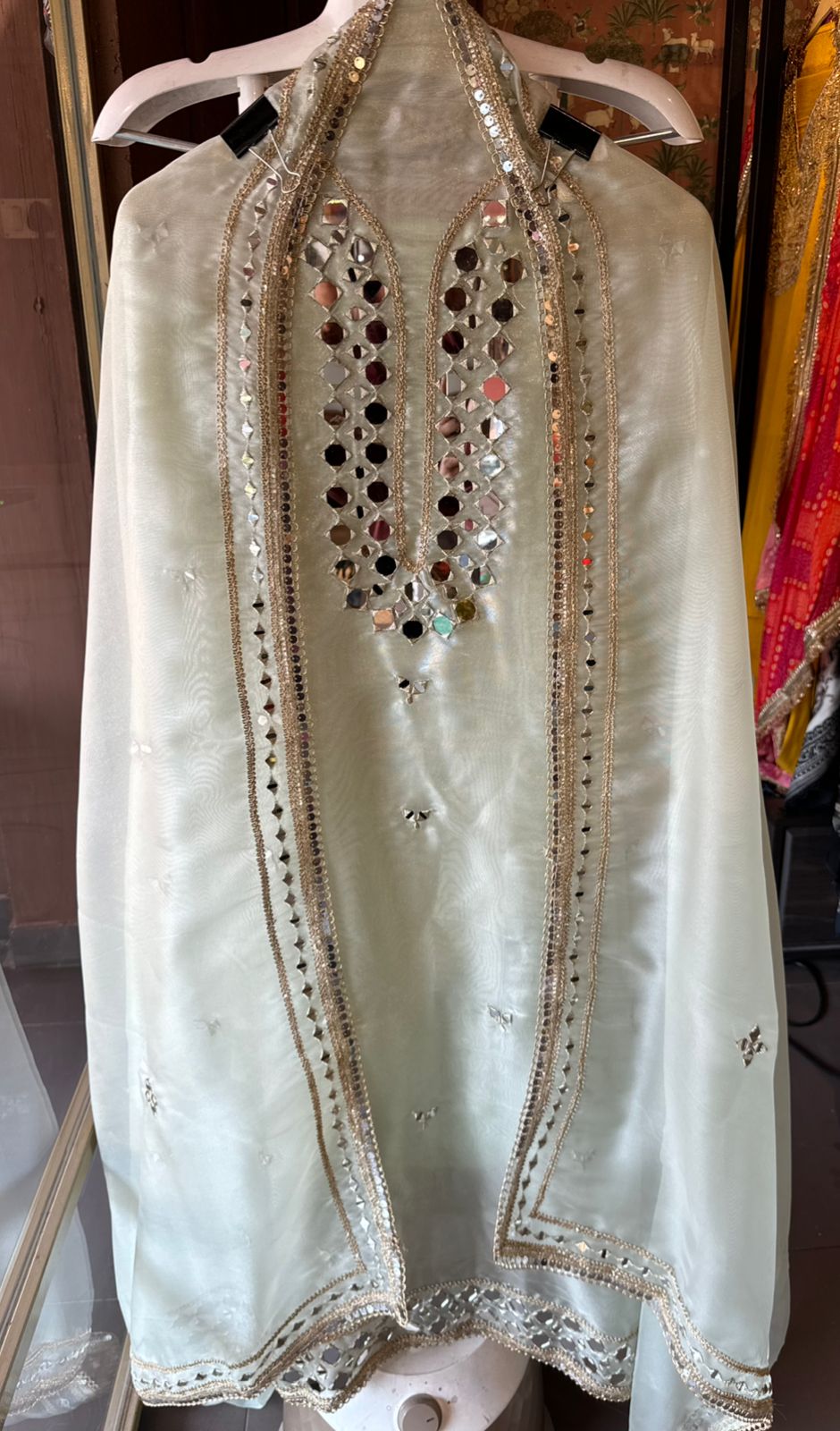 Shop our latest Mirror work tissue suits