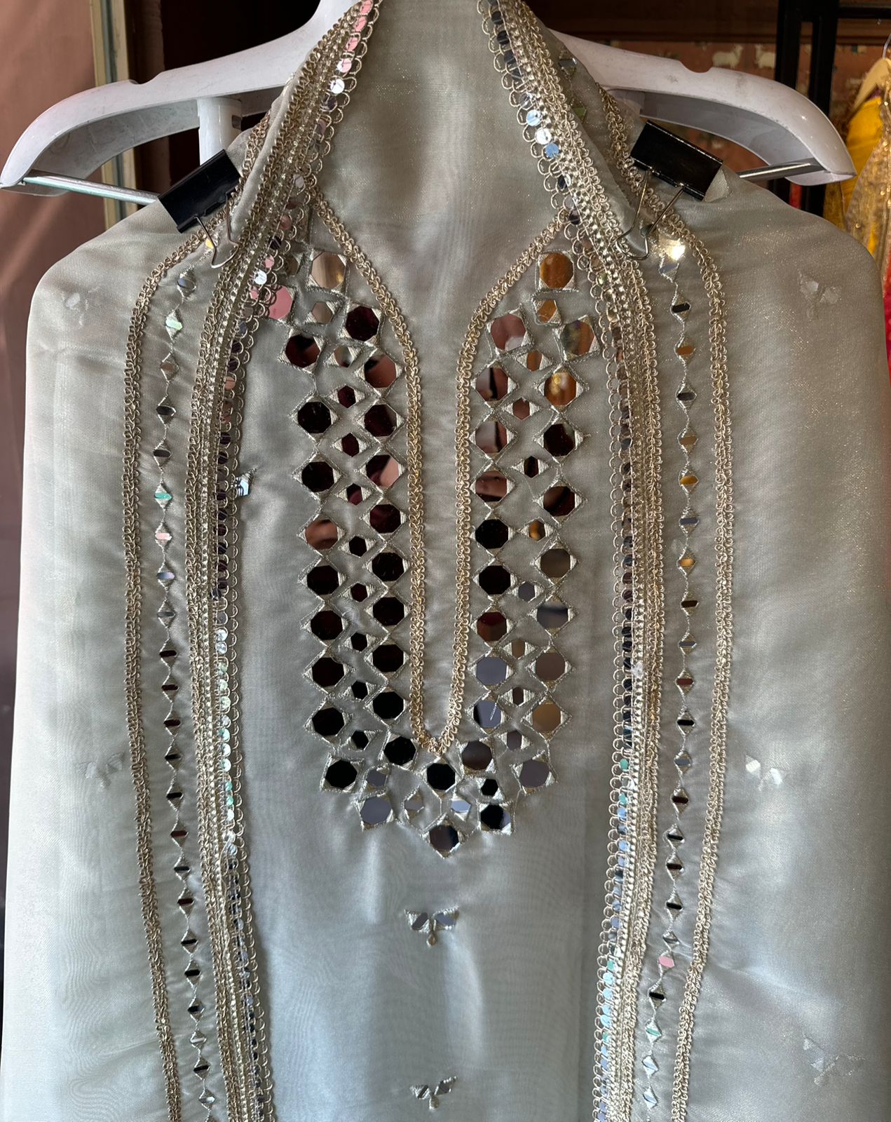 Shop our latest Mirror work tissue suits