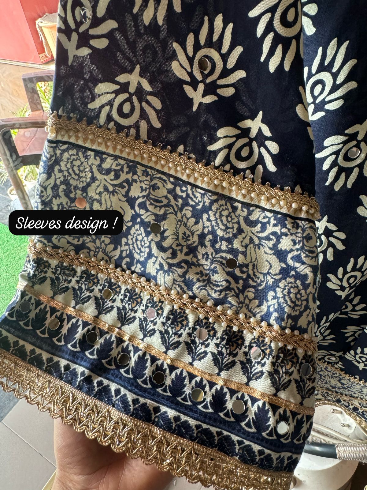 Mul cotton batik digital printed smart , Easy to carry tunic set