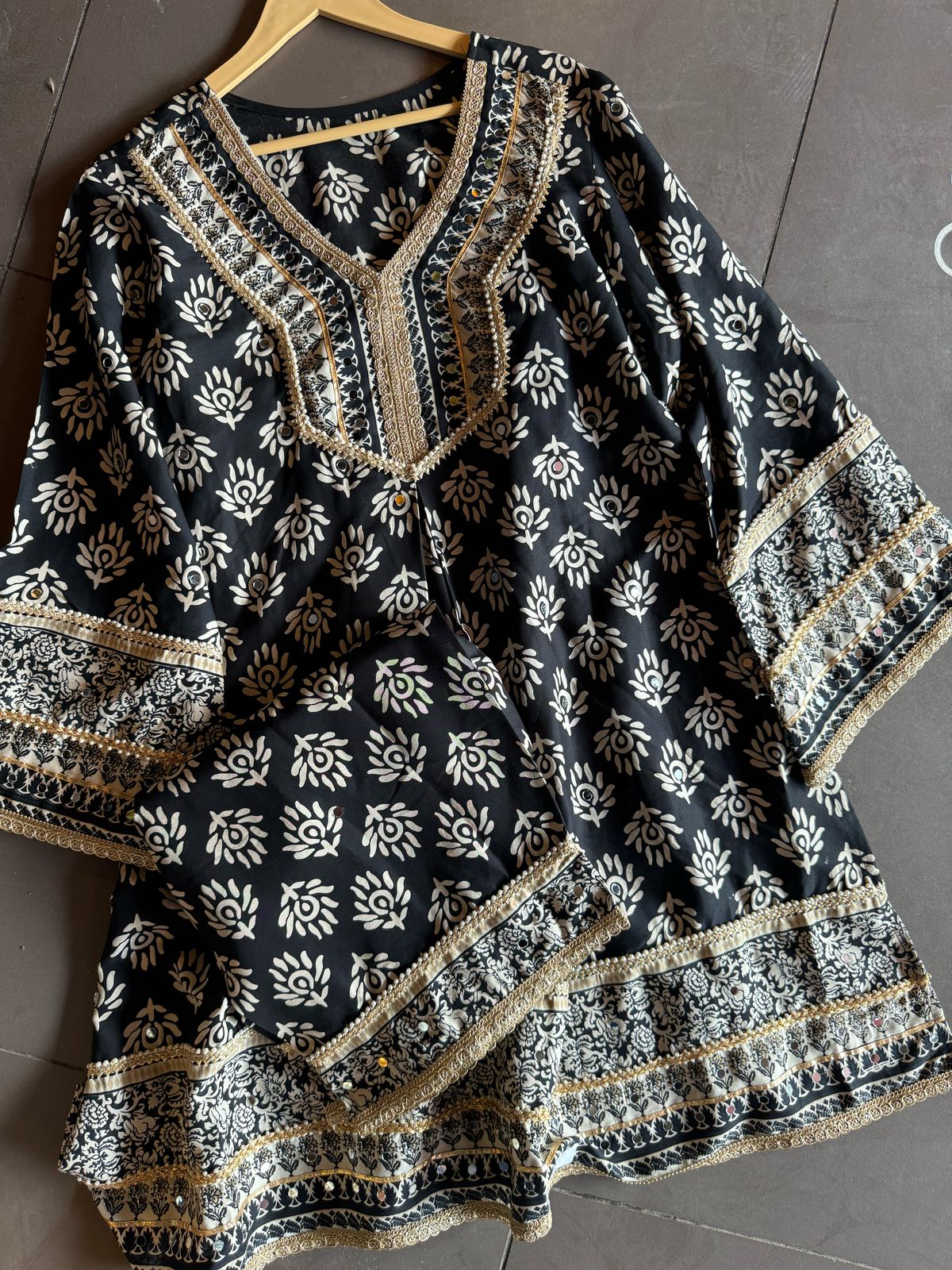 Mul cotton batik digital printed smart , Easy to carry tunic set