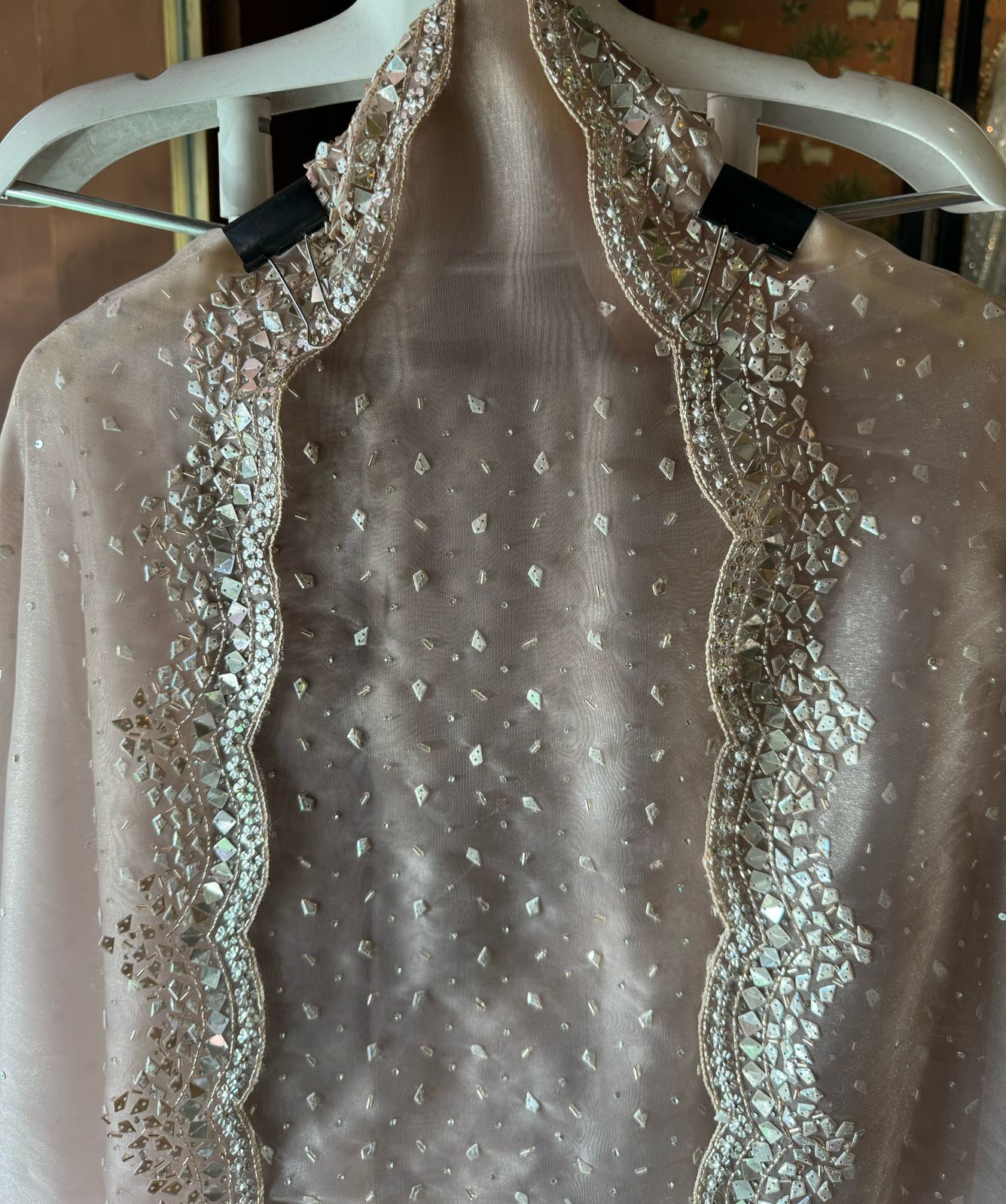 Pure Tissue Shirt Unstitched shirt