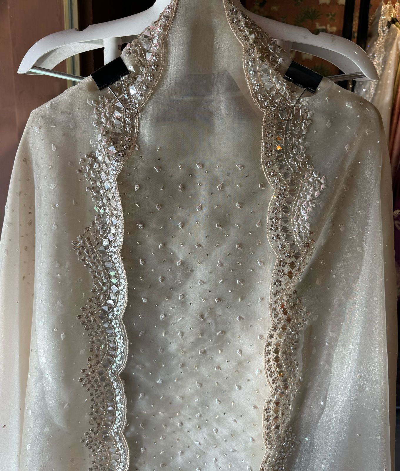 Pure Tissue Shirt Unstitched shirt