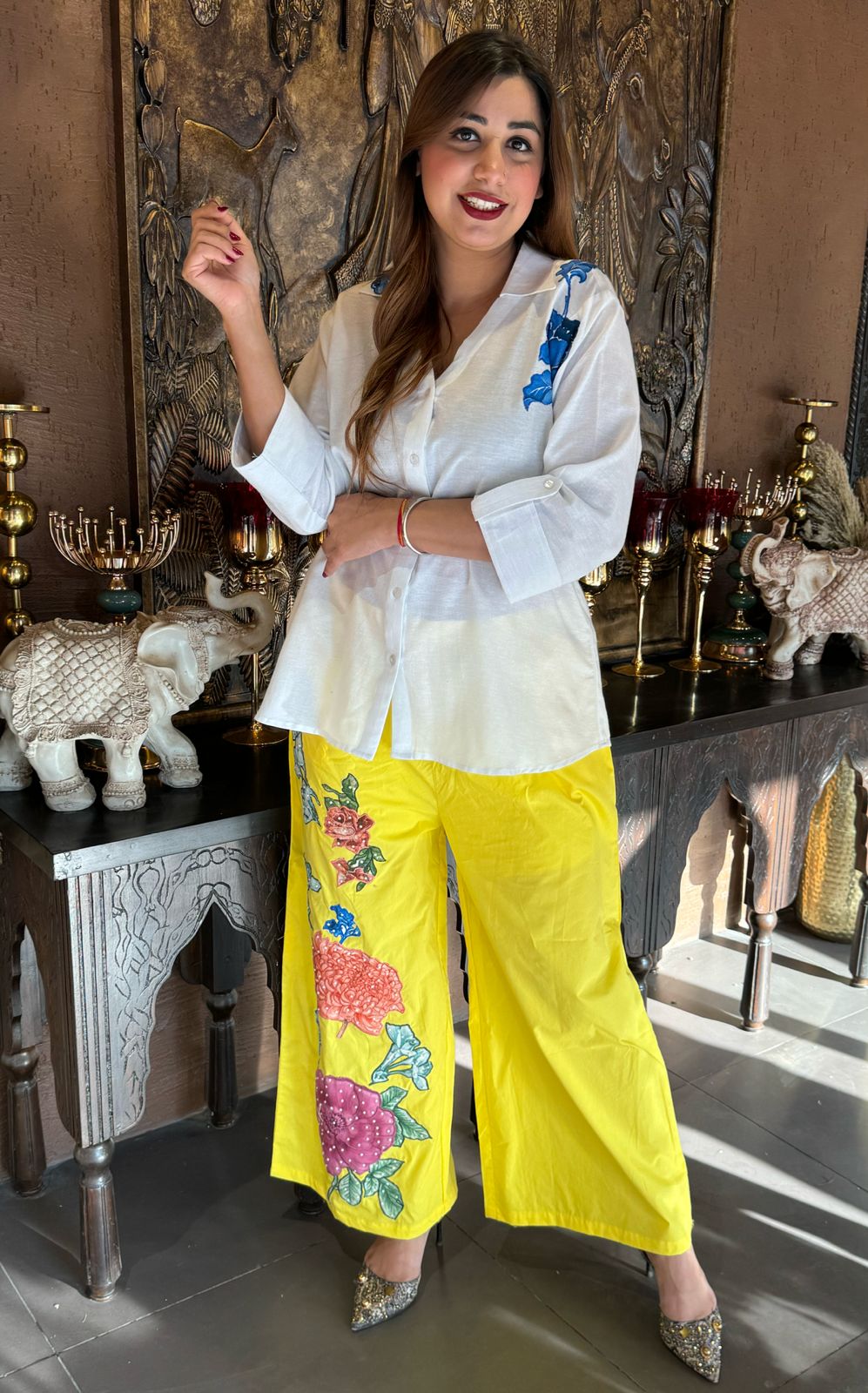 Cotton linen Shirt , stitched shirt