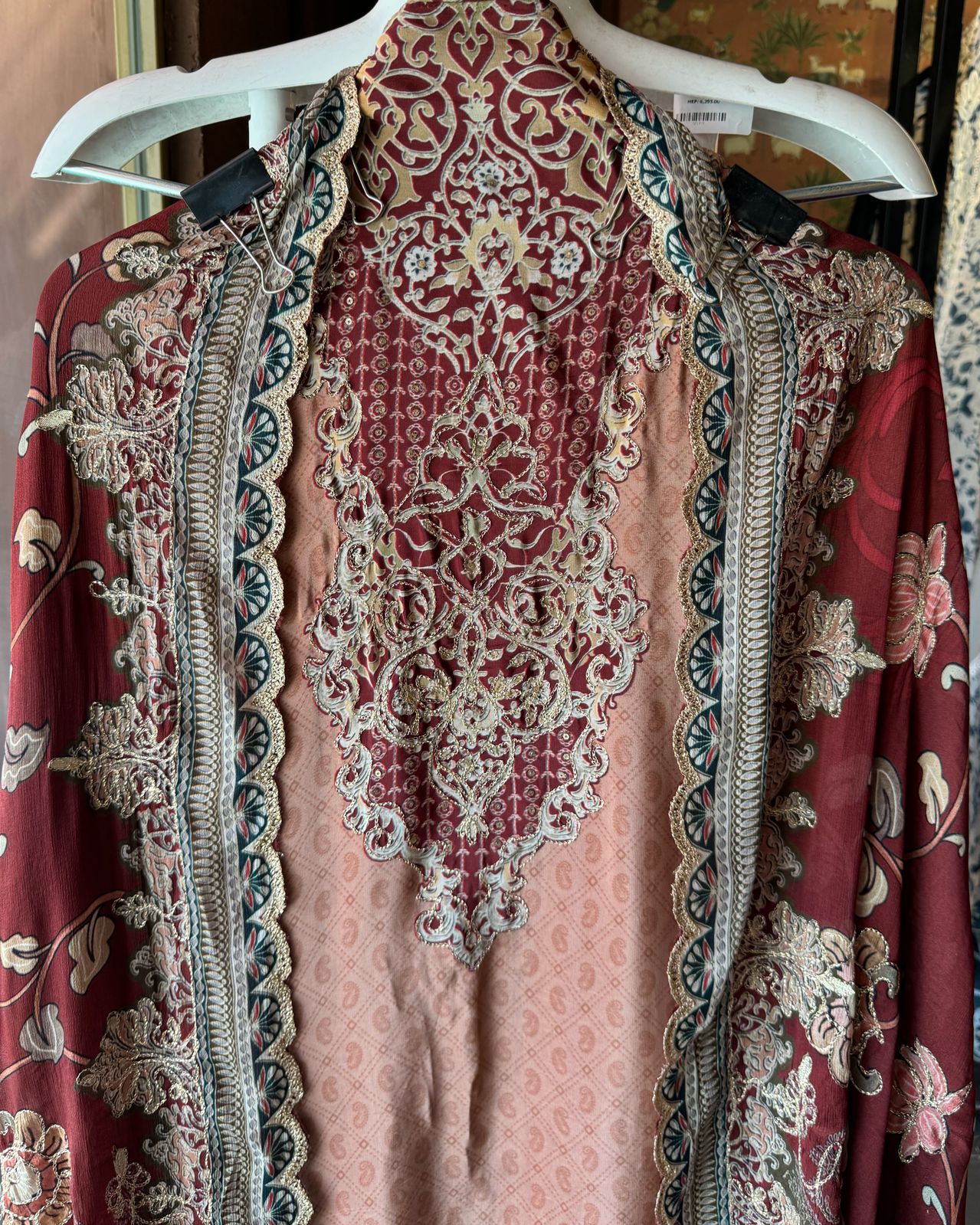 Pure Crepe Pakistani inspired Digital printed Shirt