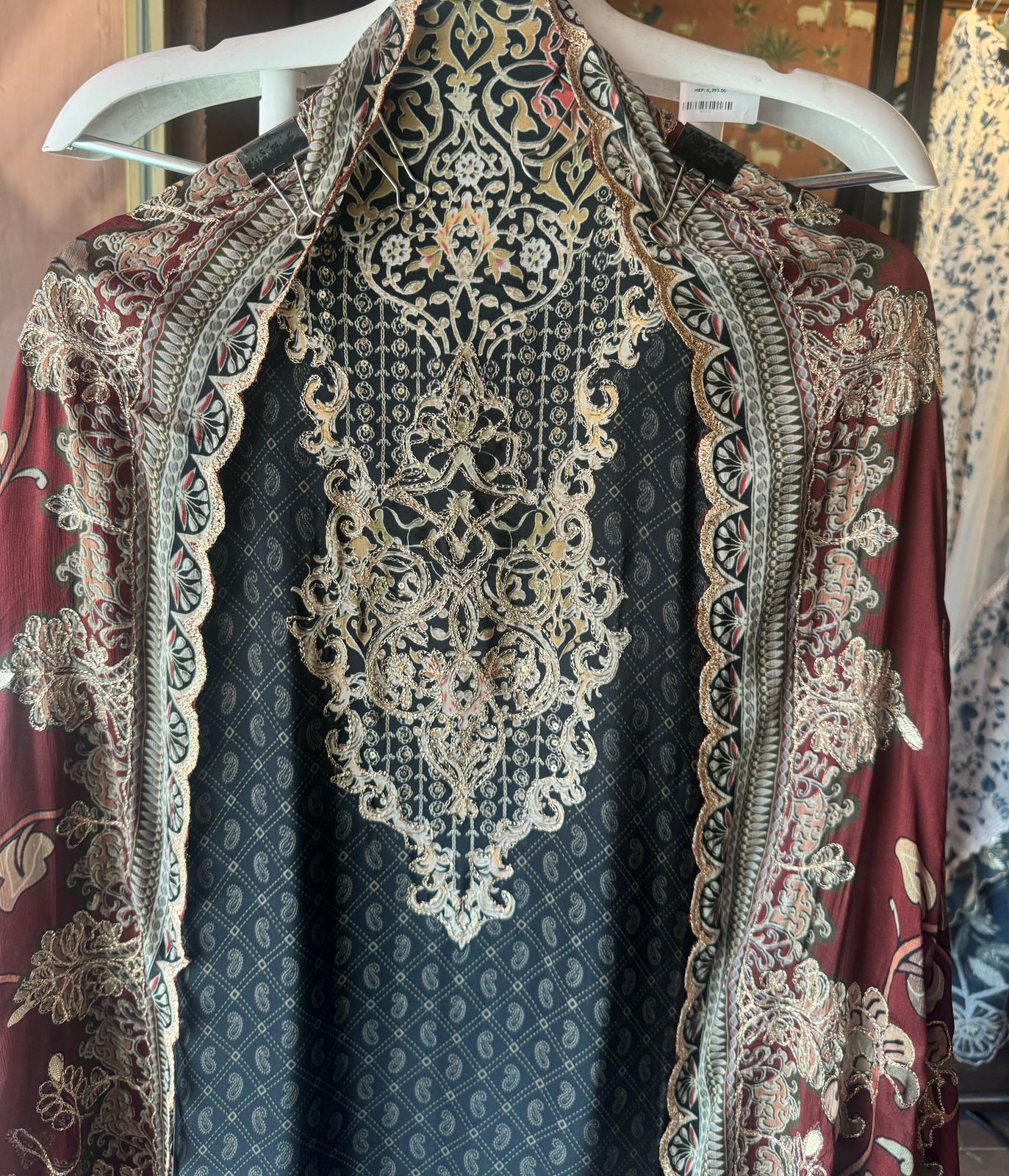 Pure Crepe Pakistani inspired Digital printed Shirt