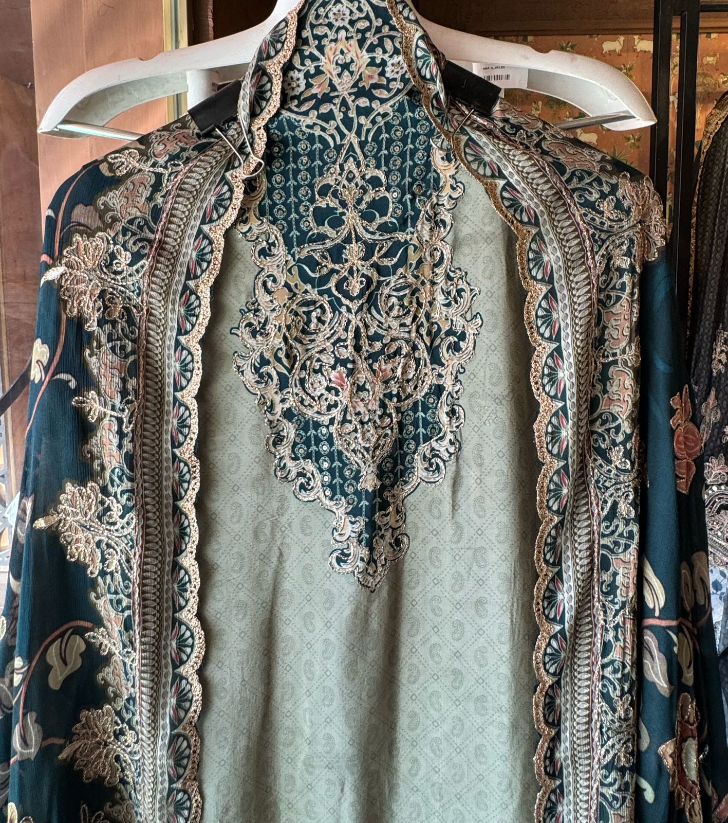 Pure Crepe Pakistani inspired Digital printed Shirt