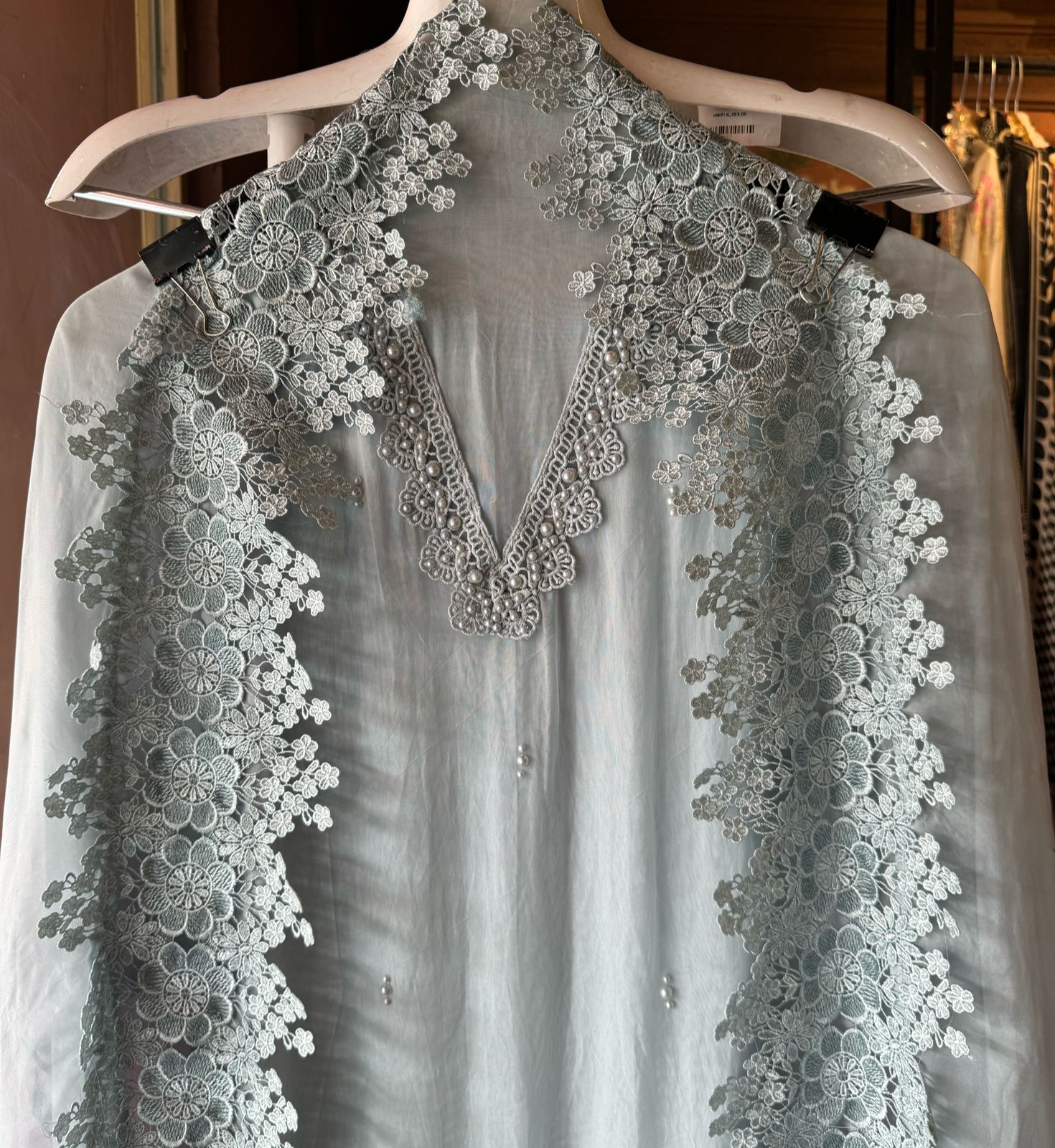 Soft organza Unstitched suit piece