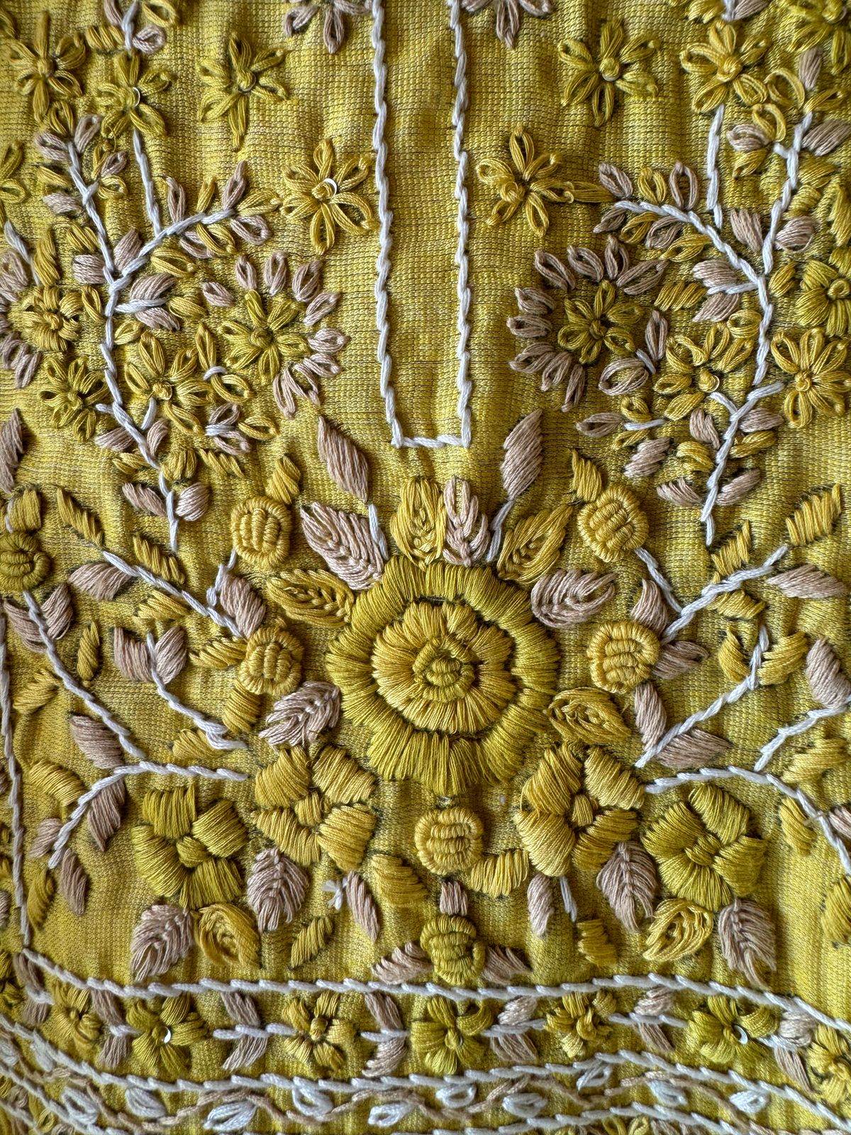 Pure jaamdaani Unstitched Suit